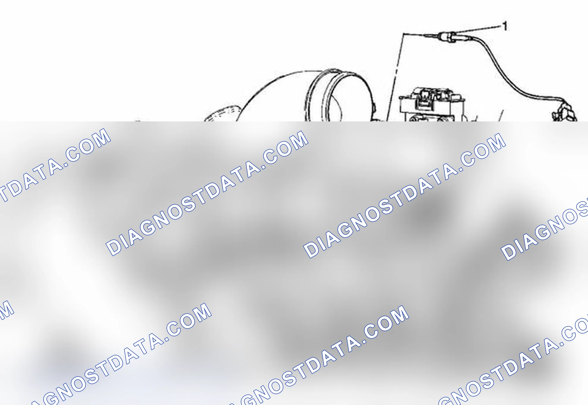 Scheme 5: Exhaust Gas Recirculation Valve Temperature Sensor Replacement - Position 2
