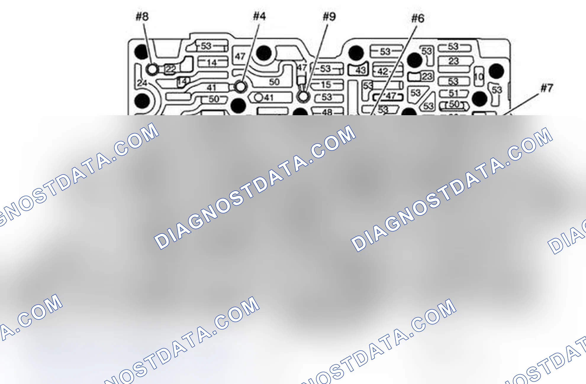 Scheme 24: Control Valve Upper Body Assembly- Upper Body Spacer Plate Side