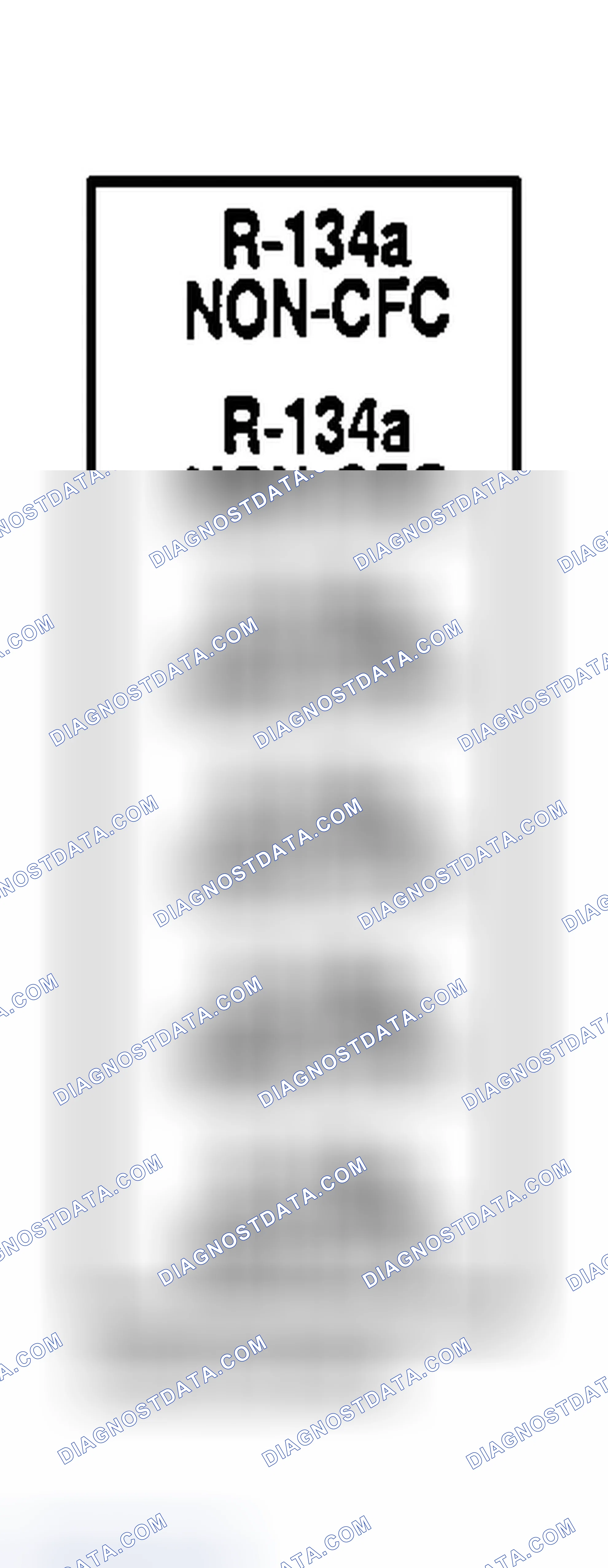 Scheme 5: Underhood A/C Specification Labels