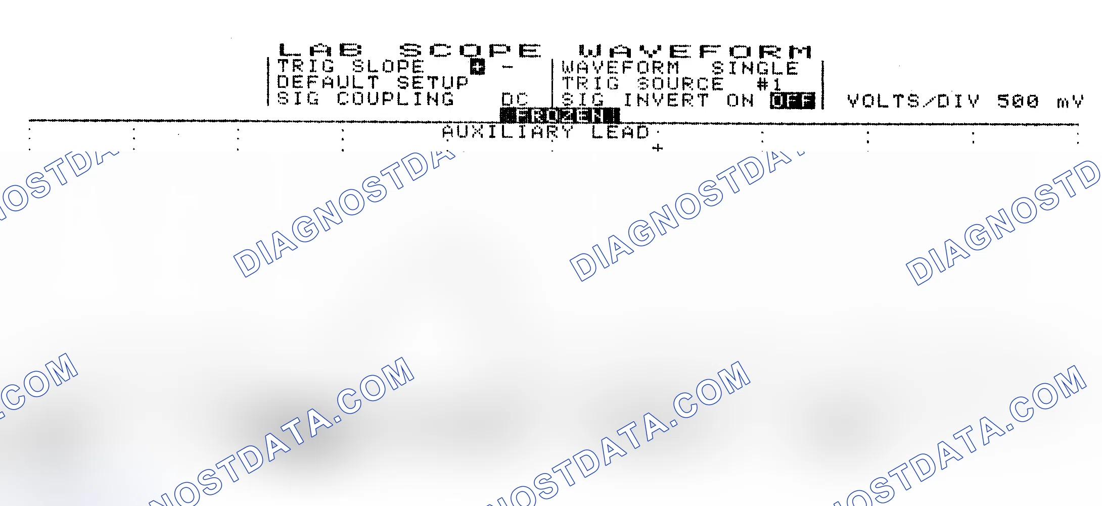 Scheme 10: Single Injector w/Excessive Current Flow - Current Pattern
