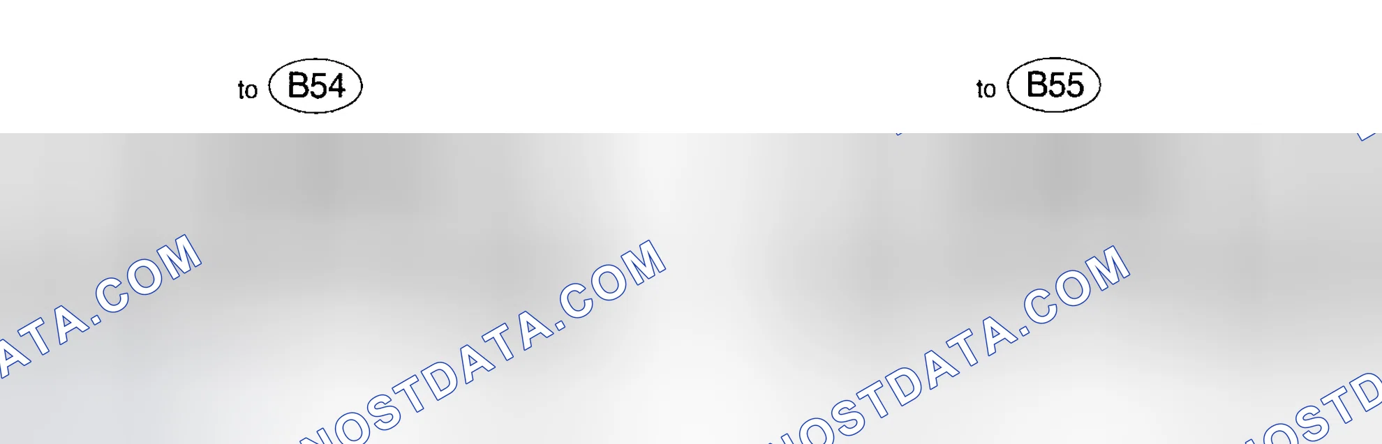 Scheme 394: Identifying TCM Connector Pins (B54 & B55)
