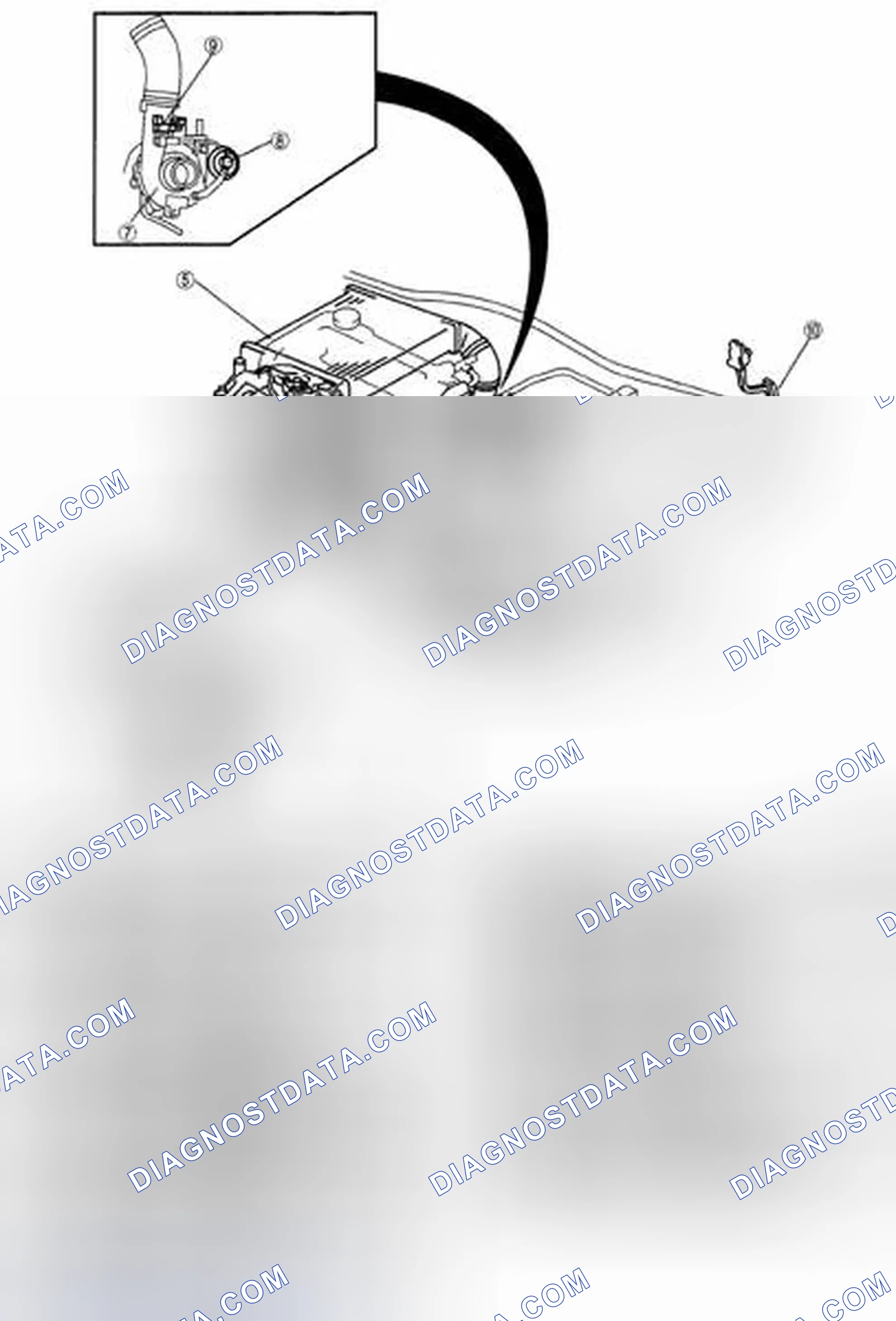 Scheme 303: INTAKE AIR SYSTEM LOCATION INDEX [L3 WITH TC]