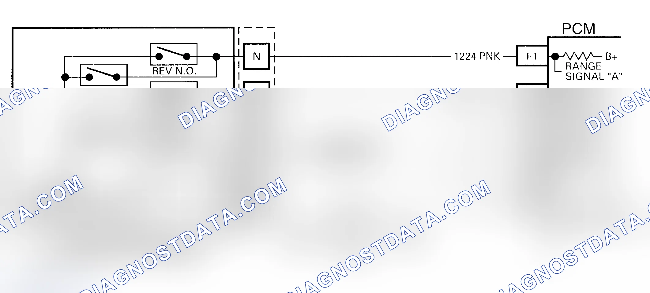 Scheme 126: Code 28 Schematic ("G", "L", "M", "S" & "T" Series) Transmission Range Pressure Switch