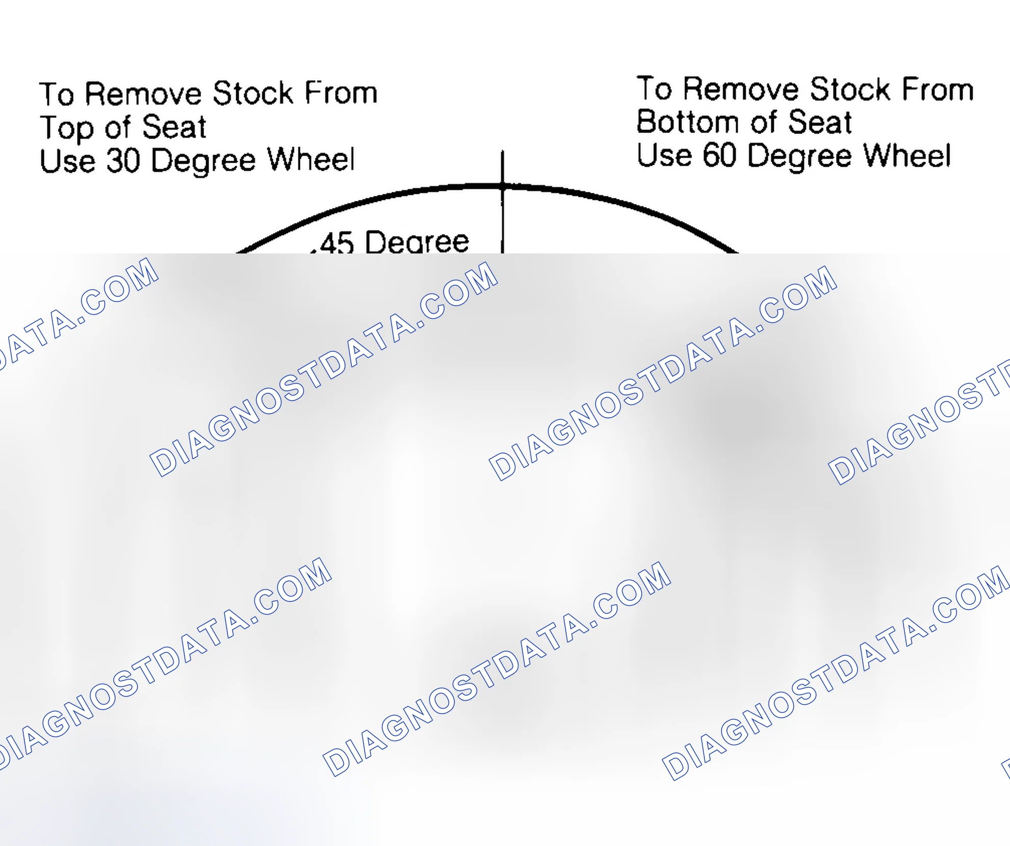 Scheme 19: Adjusting Valve Seat Width