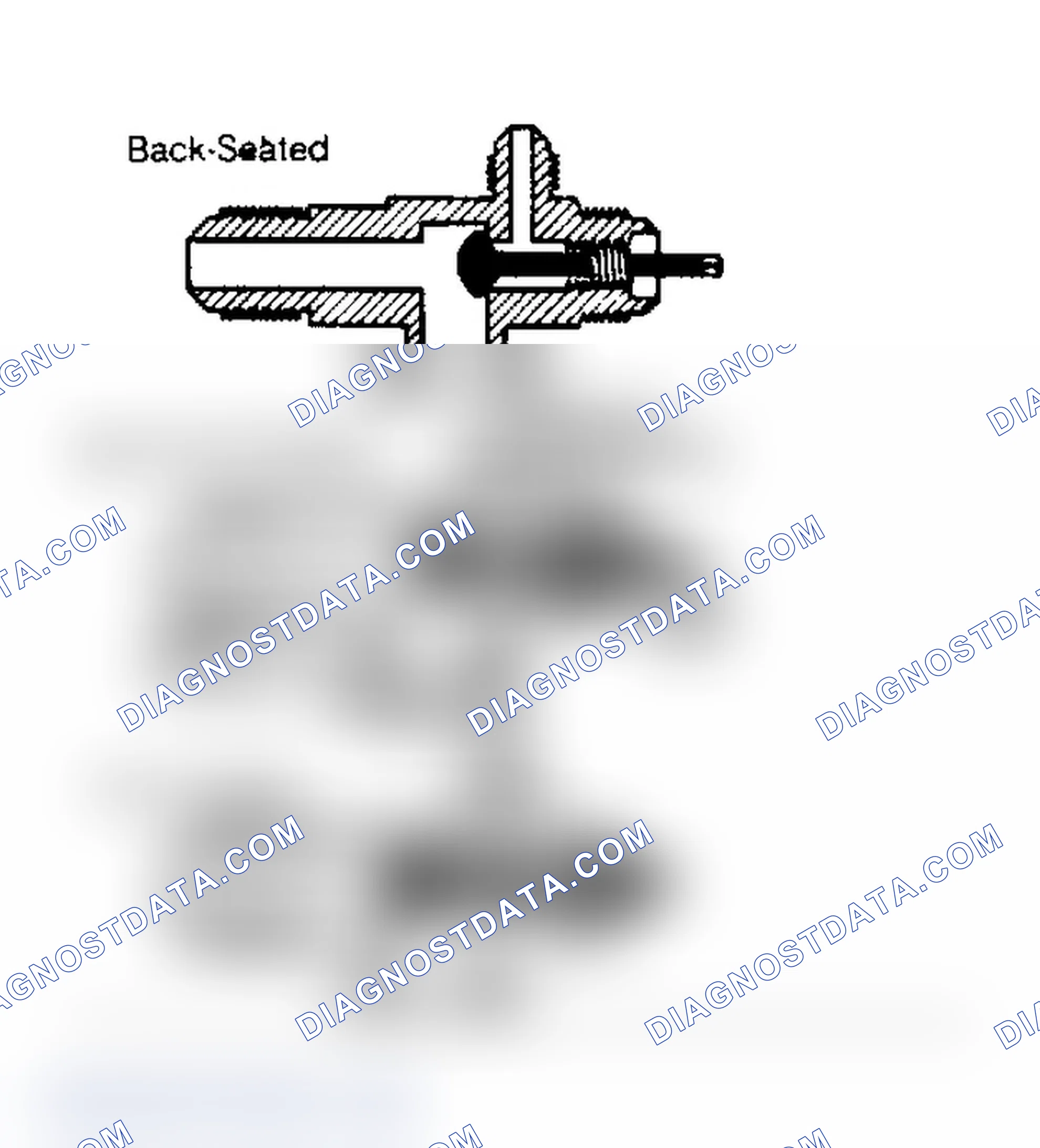 Scheme 2: Stem-Type Service Valve Positions