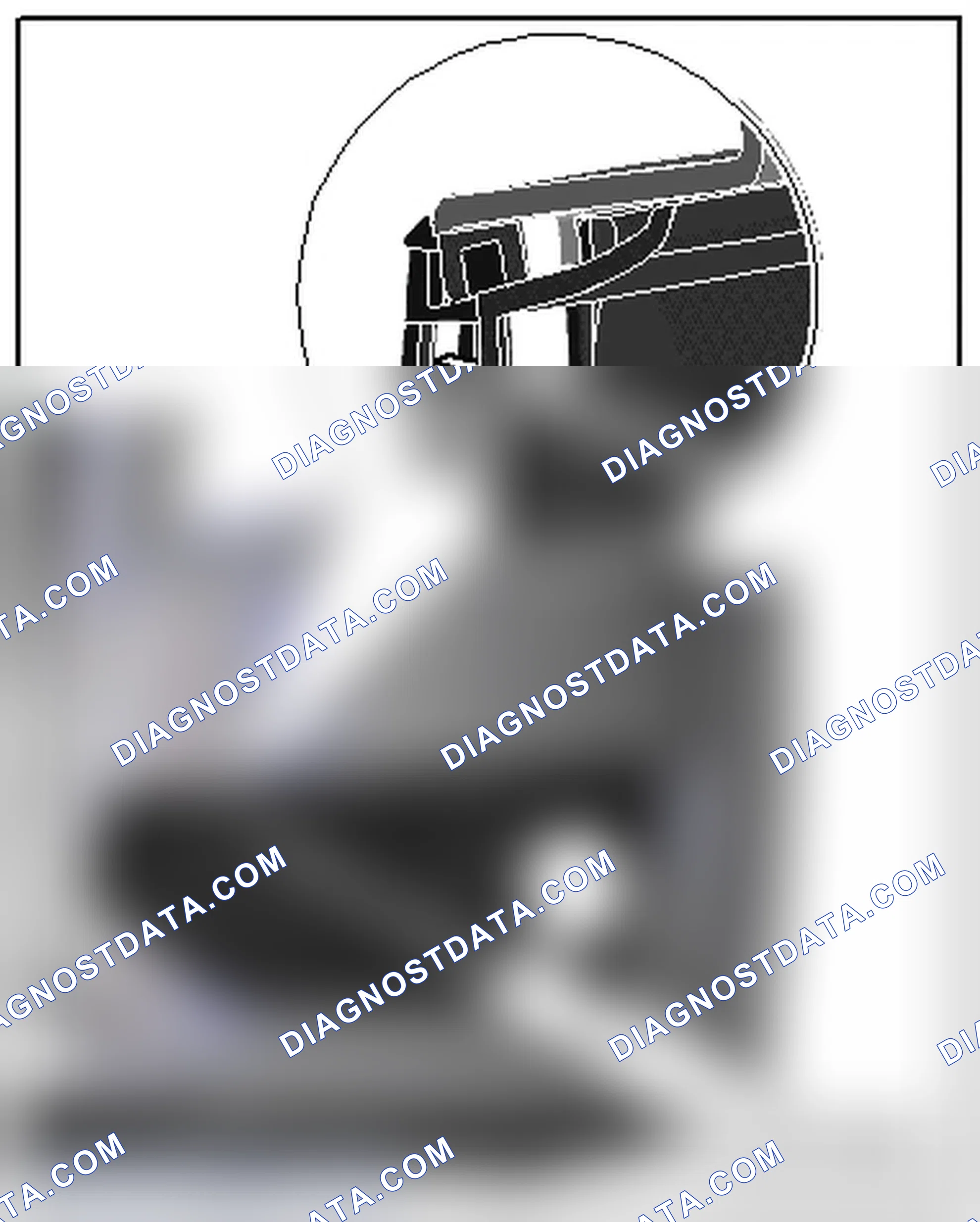 Scheme 123: REMOVING THE LEFT AND RIGHT AIR INTAKE GRILLE