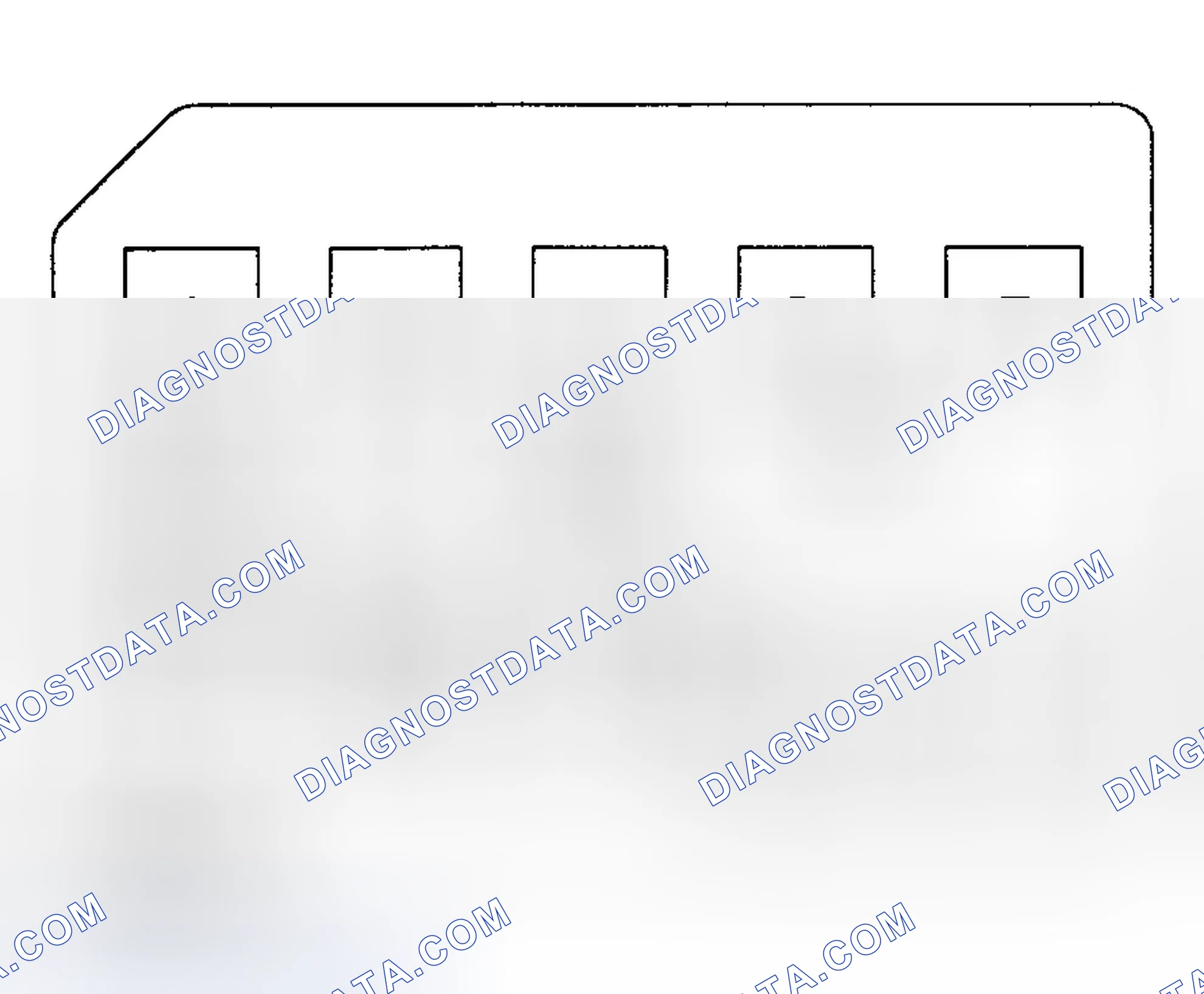 Scheme 7: ENGINE COMPARTMENT FUSE PANEL IDENTIFICATION - 1995-97