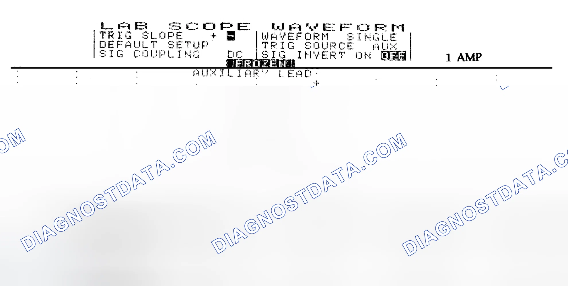 Scheme 20: Single Injector w/Normal Current Flow - Current Pattern