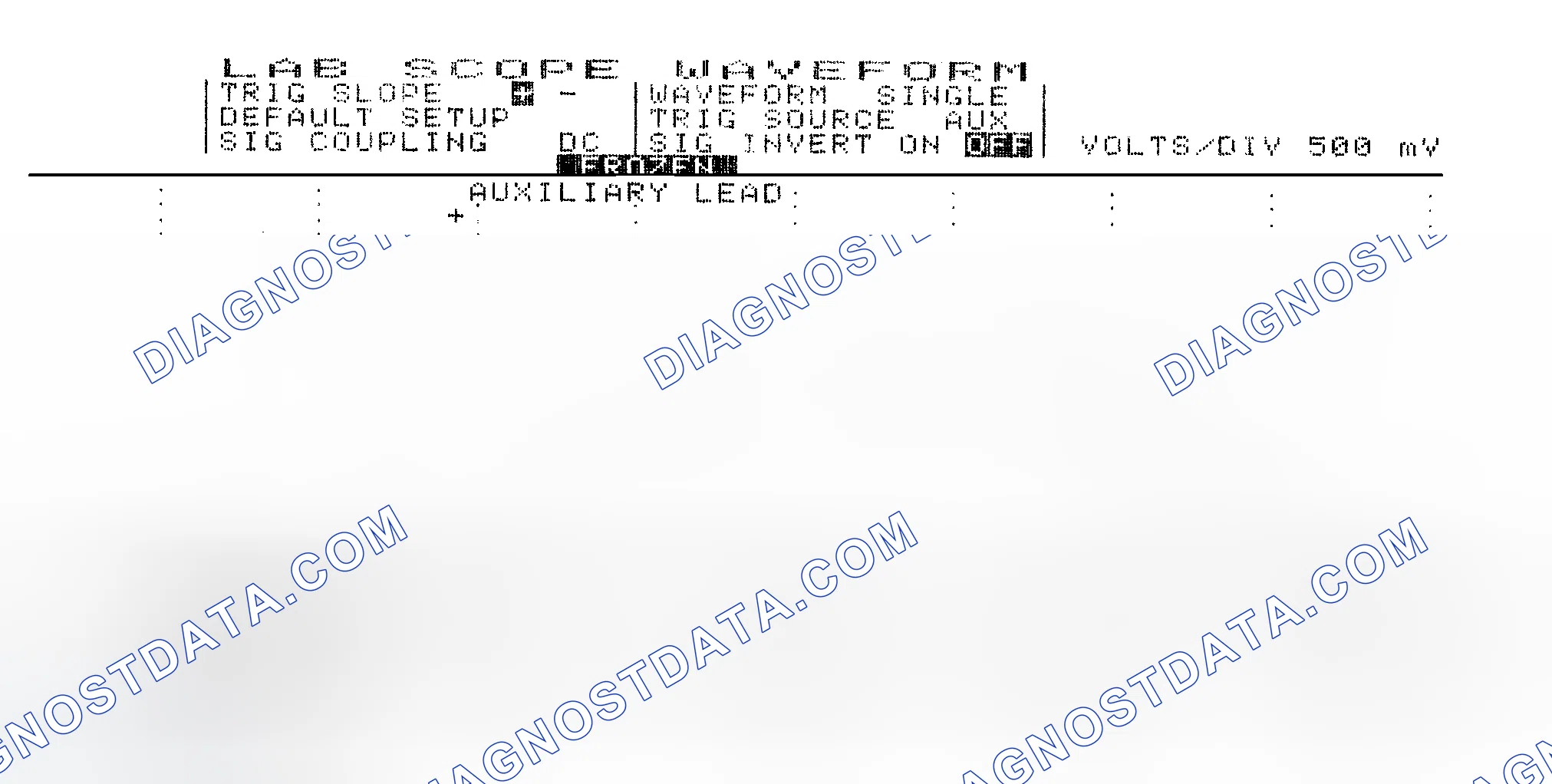 Scheme 14: Single Injector w/Excessive Current Flow - Current Pattern