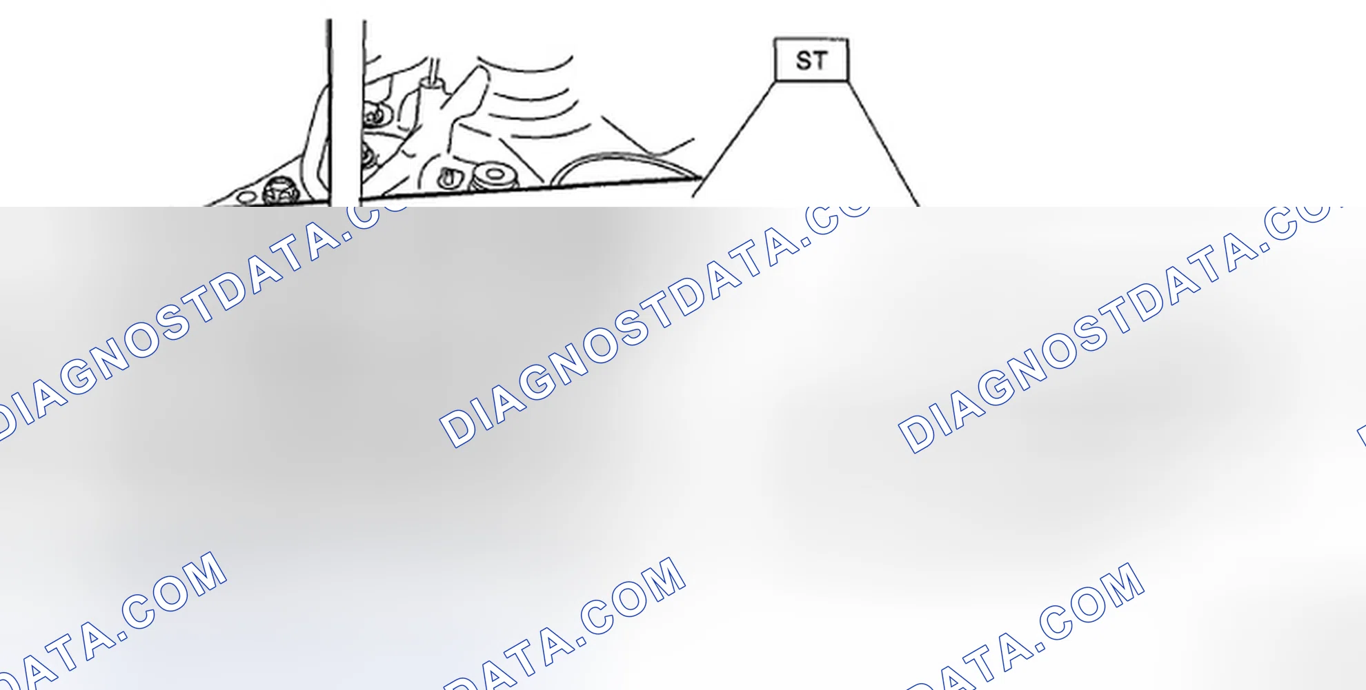 Scheme 364: PROCEDURE WHEN REPLACING ONLY DRIVE PINION RETAINER OR CONVERTER CASE