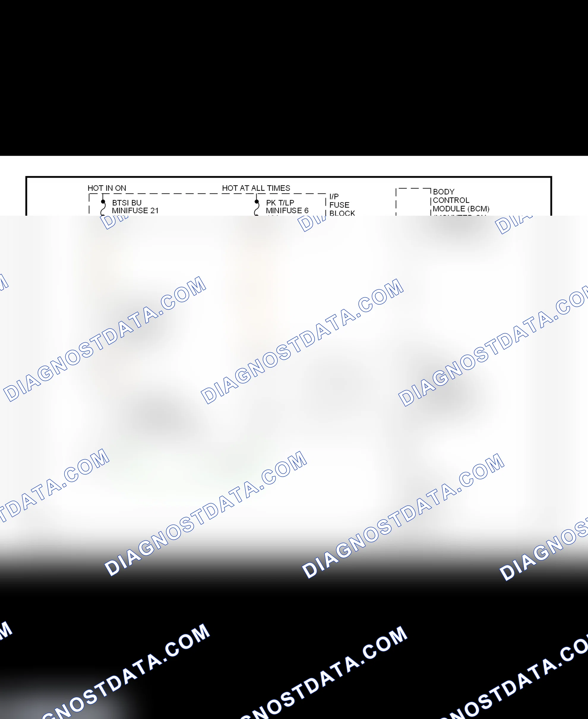 Fig. 31: Shift Interlock System Wiring Diagram (1999 Corvette)