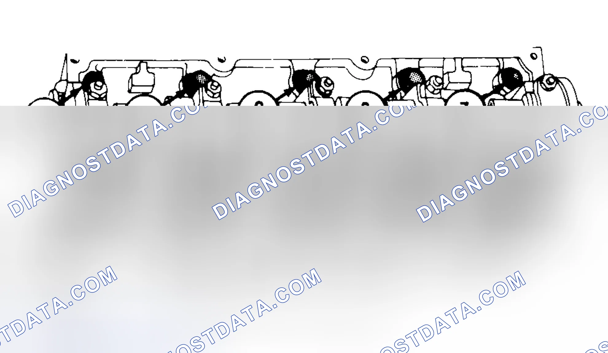 Scheme 7: Typical Cylinder Head Tightening or Loosening Sequence