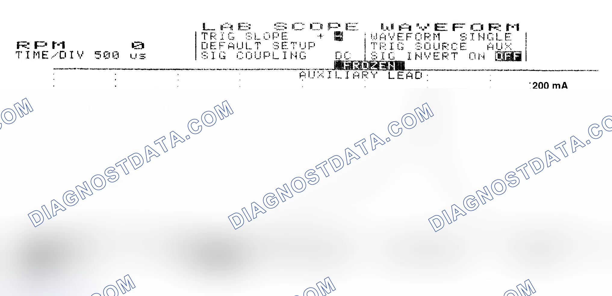 Scheme 17: Single Injector w/Normal Current Flow - Current Pattern