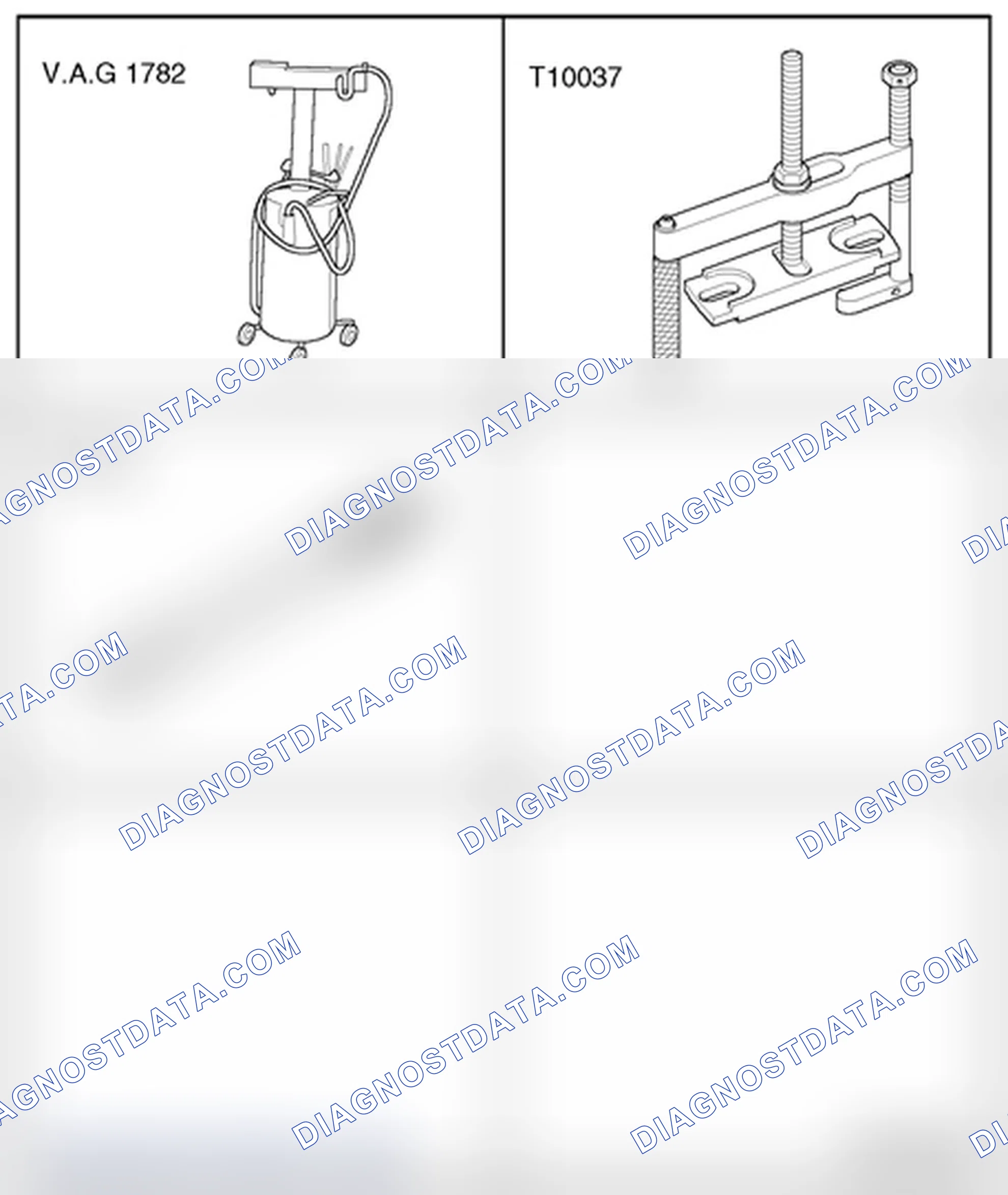 Scheme 534: Front final drive cover (on removed transmission), removing and installing
