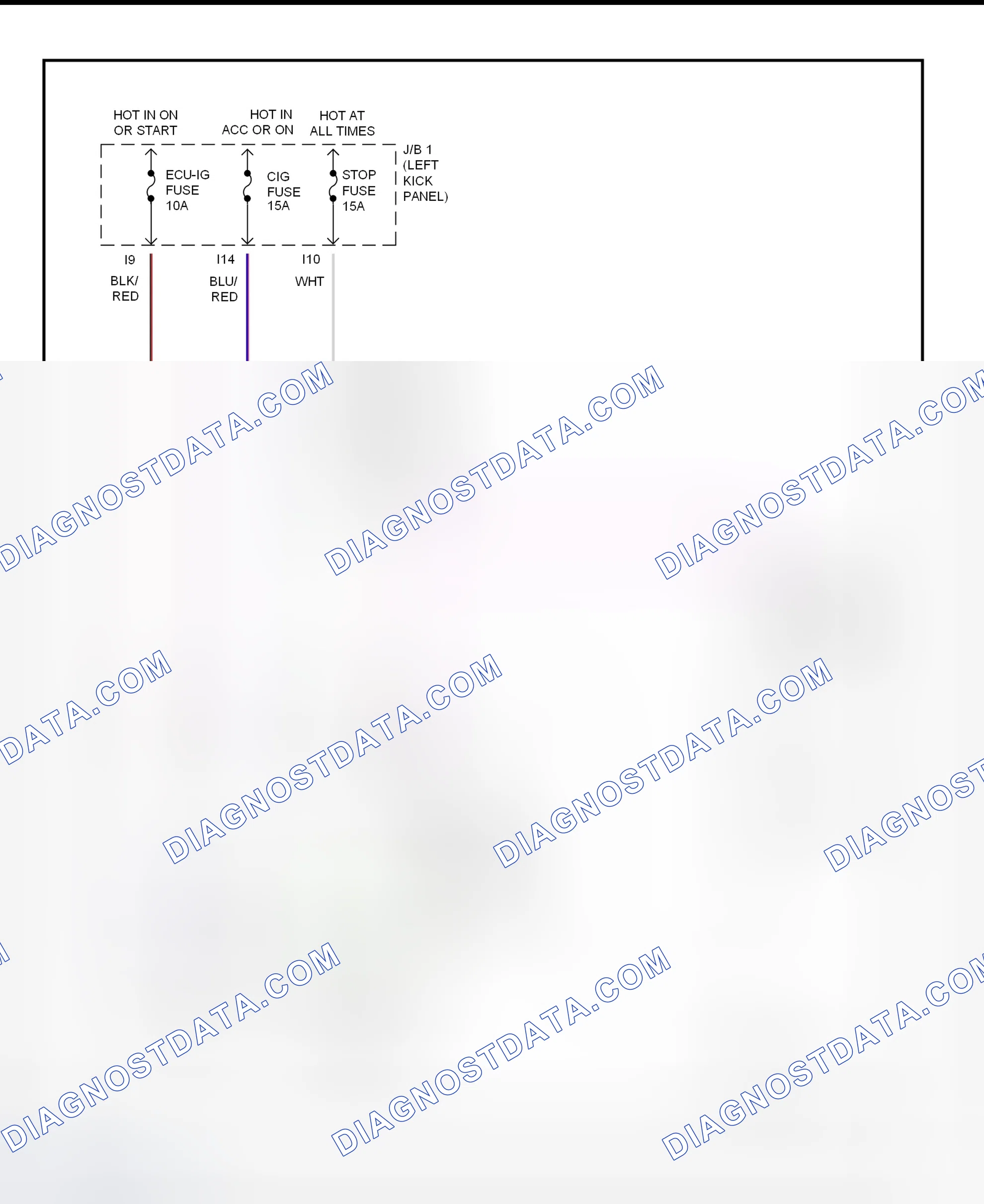 Scheme 20: Shift Interlock System Wiring Diagram (1995-96 Supra)