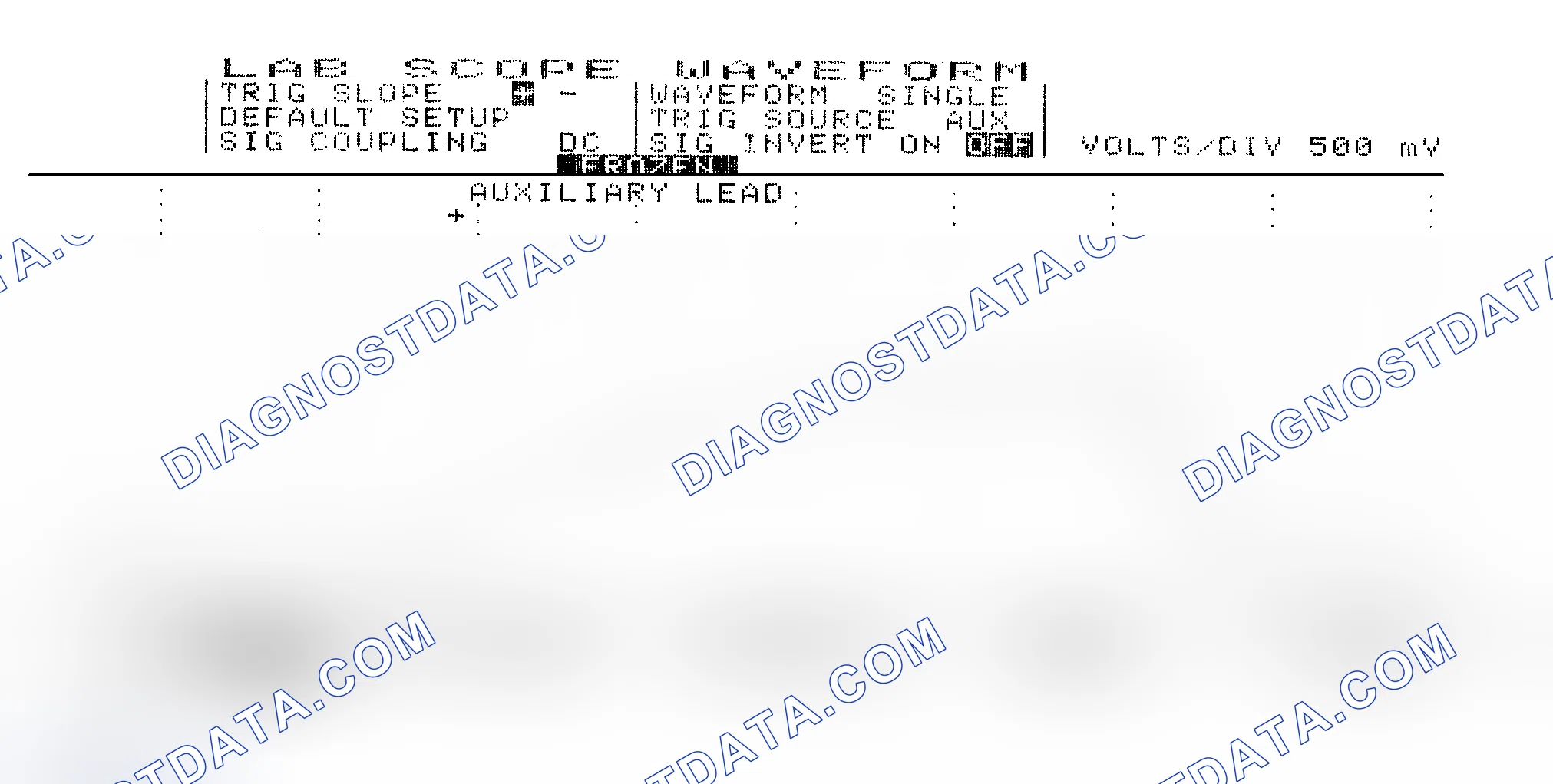 Scheme 14: Single Injector w/Excessive Current Flow - Current Pattern