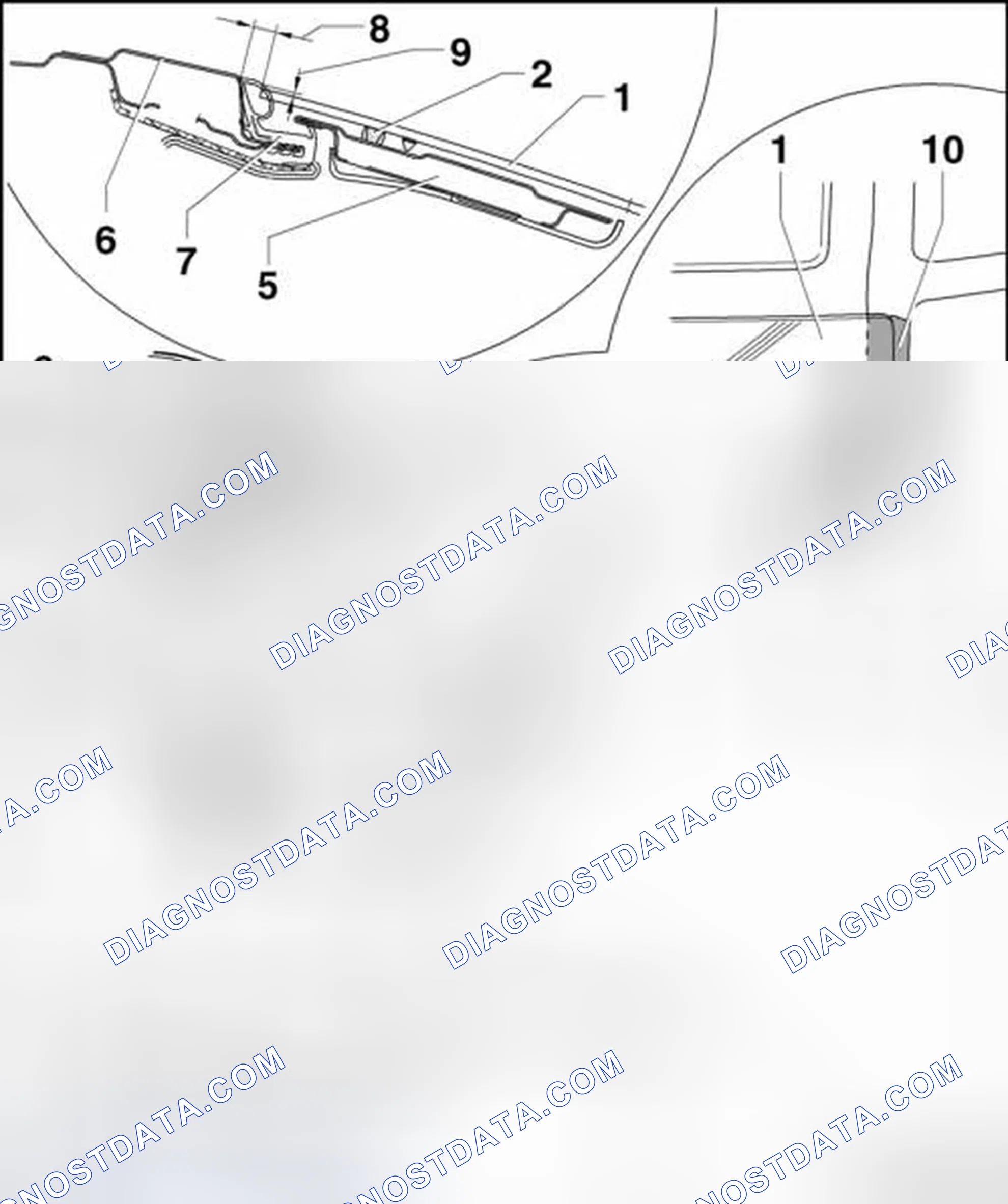 Scheme 11: REAR WINDOW ASSEMBLY OVERVIEW