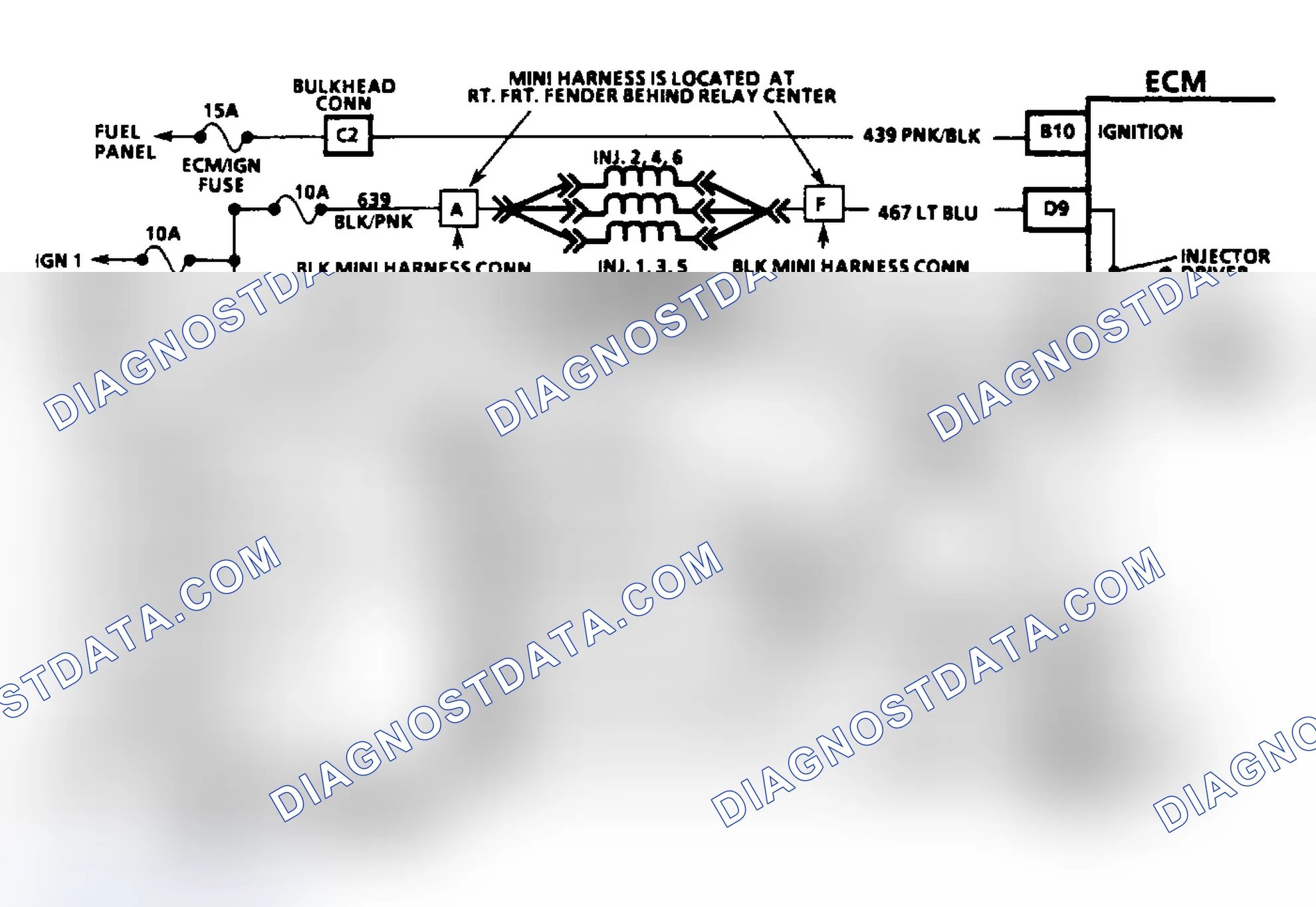 Scheme 212: Code 42, Schematic, W Body, EST Circuit Open/Grounded