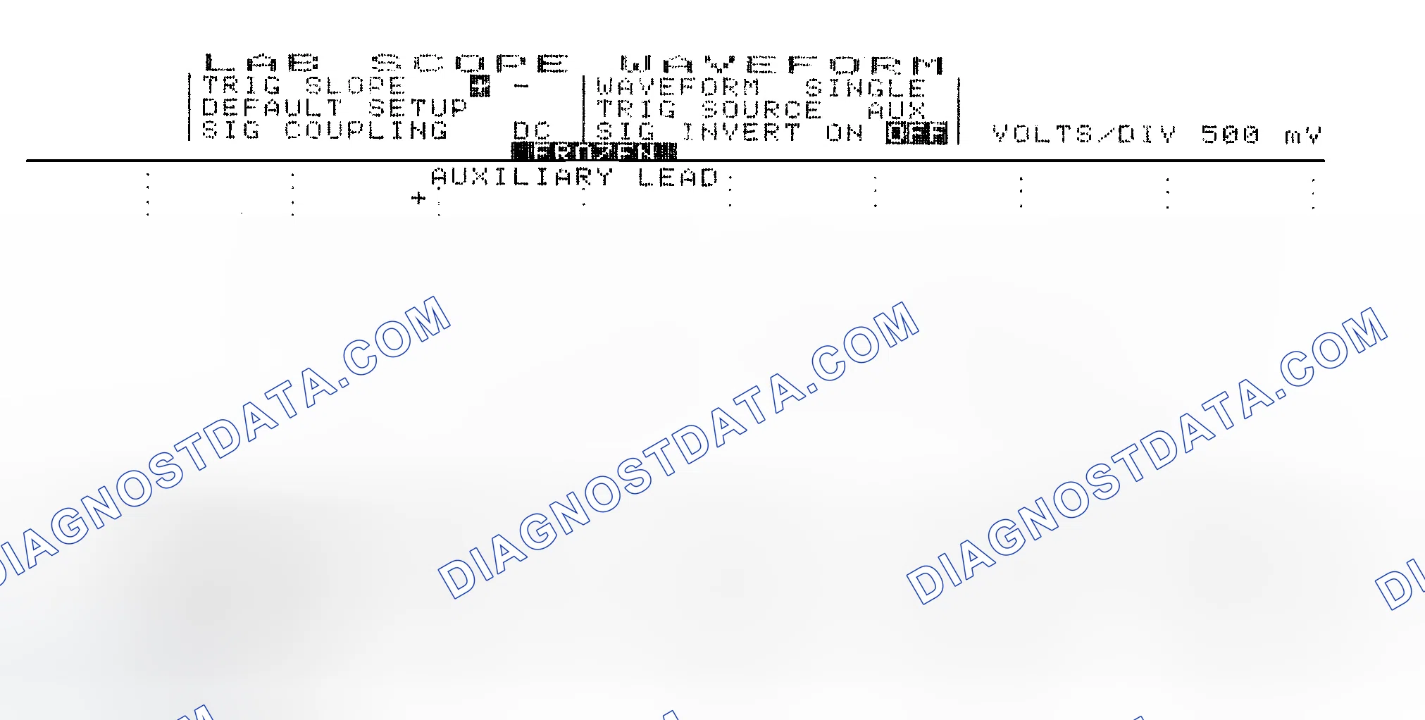 Scheme 14: Single Injector w/Excessive Current Flow - Current Pattern