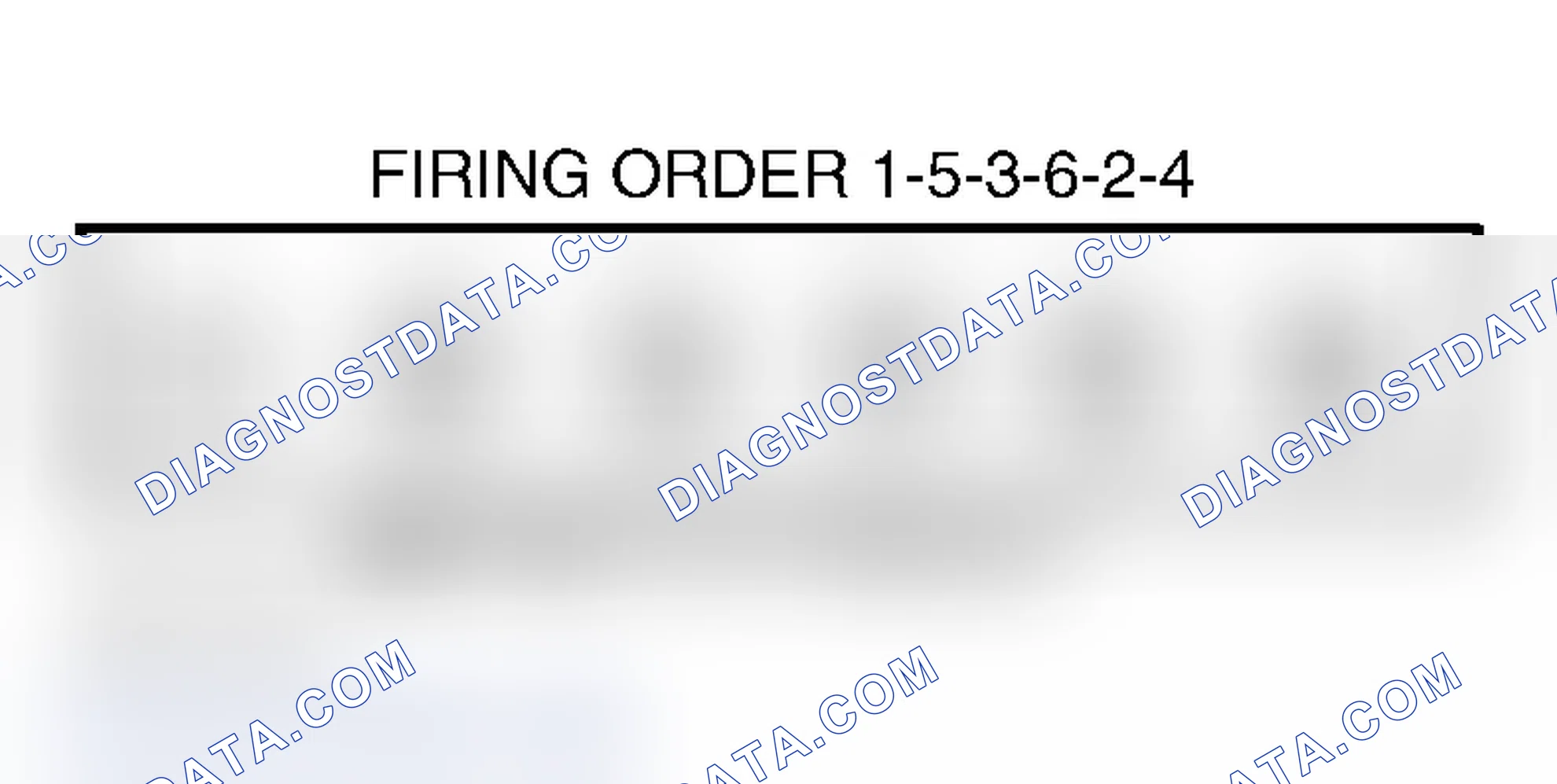 Scheme 8: Firing Order (6-Cylinder)