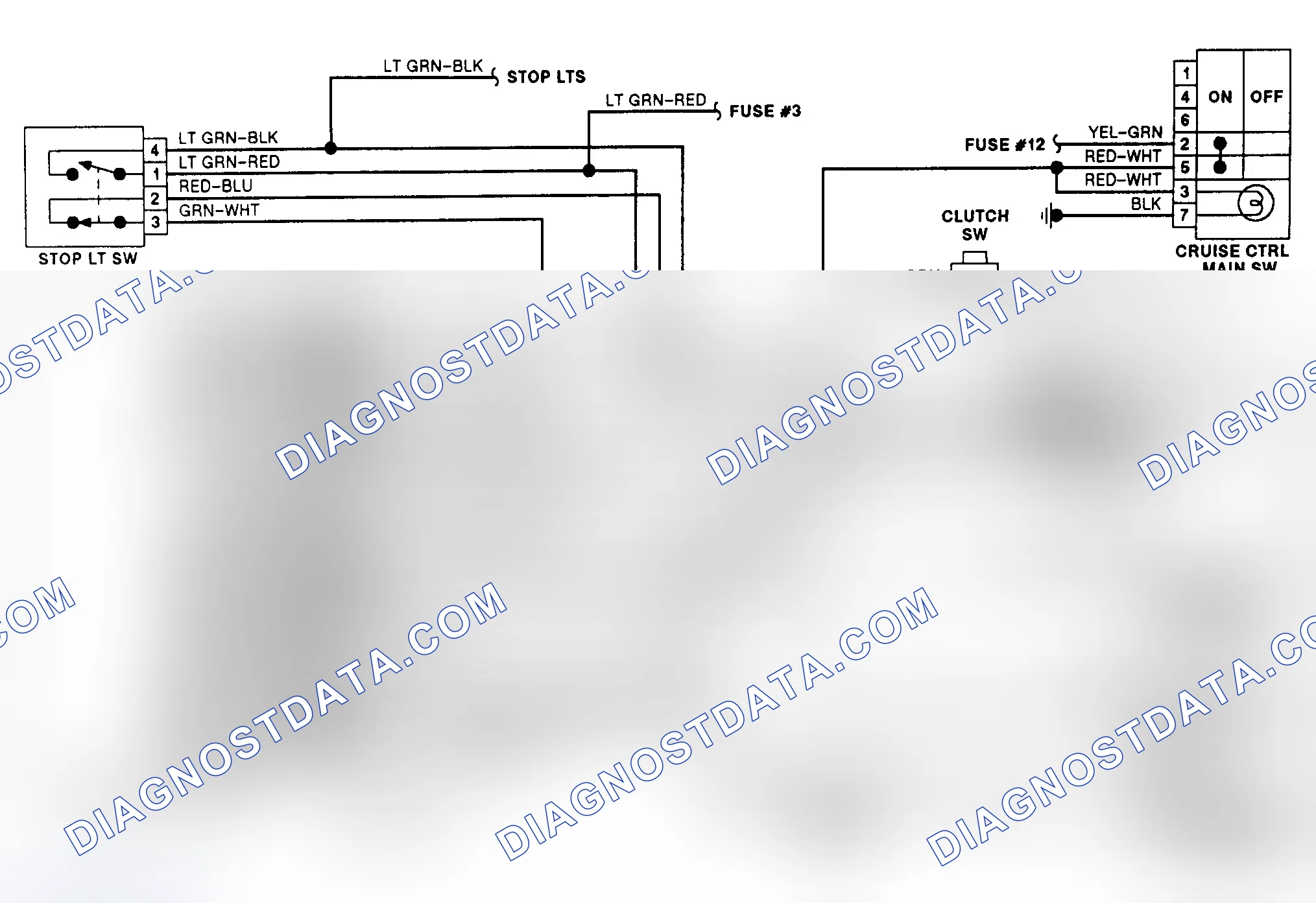 Scheme 9: 1991 Cruise Control Wiring Diagram (Sonata 4-Cylinder)