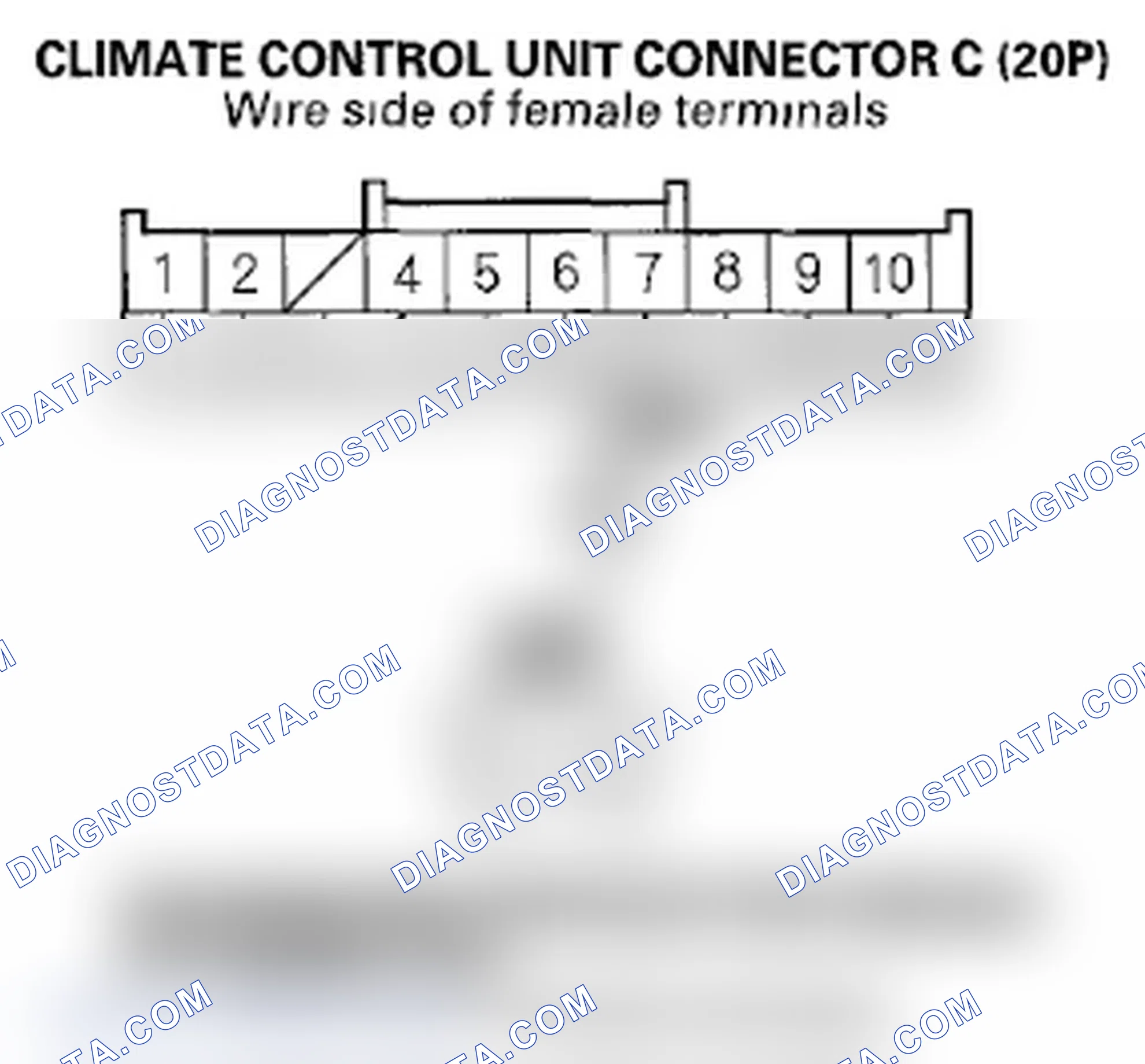 Scheme 45: DTC B1231 or DTC indicator G and AUTO: An Open in the Evaporator Temperature Sensor Circuit