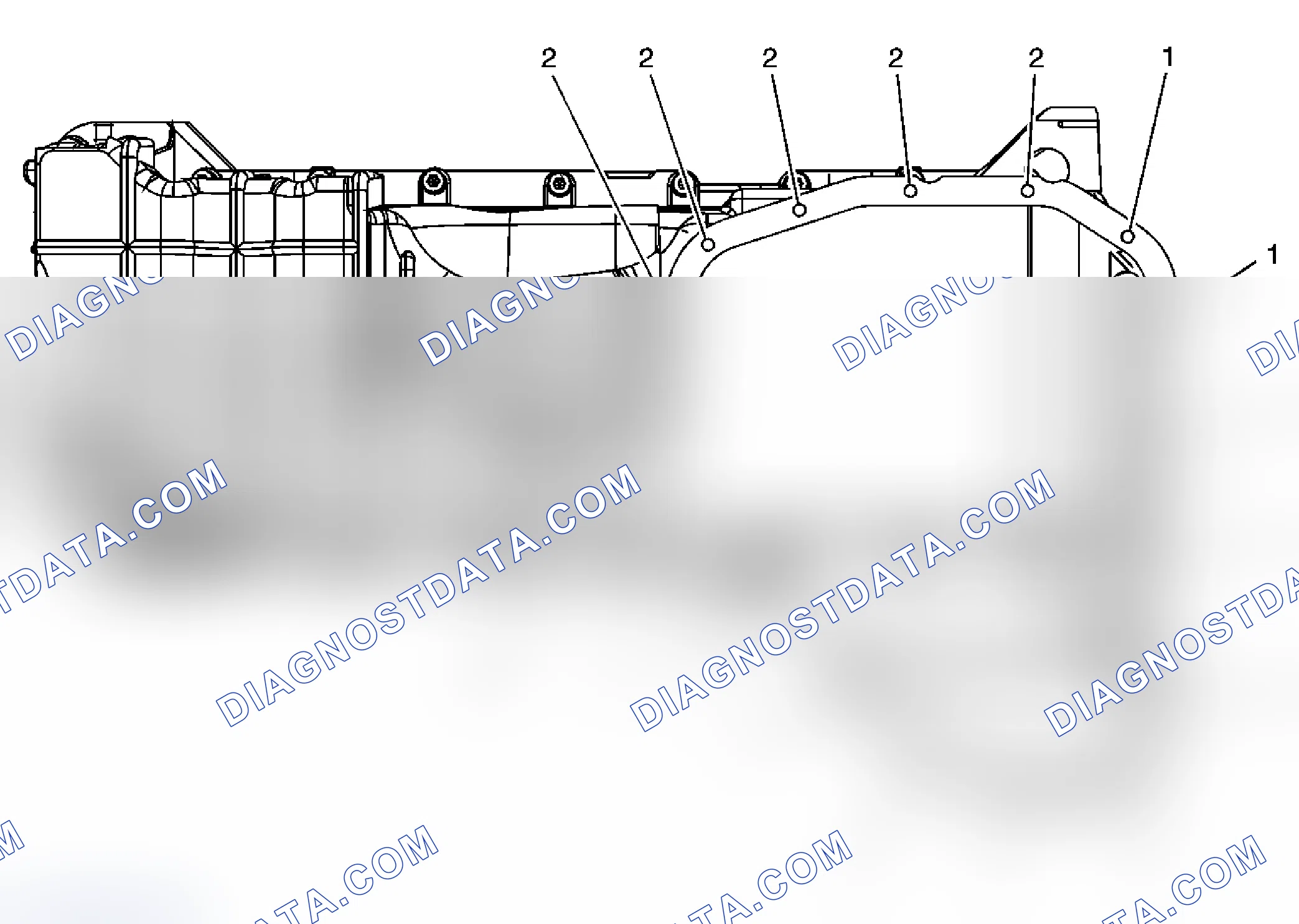 Scheme 137: Upper Oil Pan - Bottom View