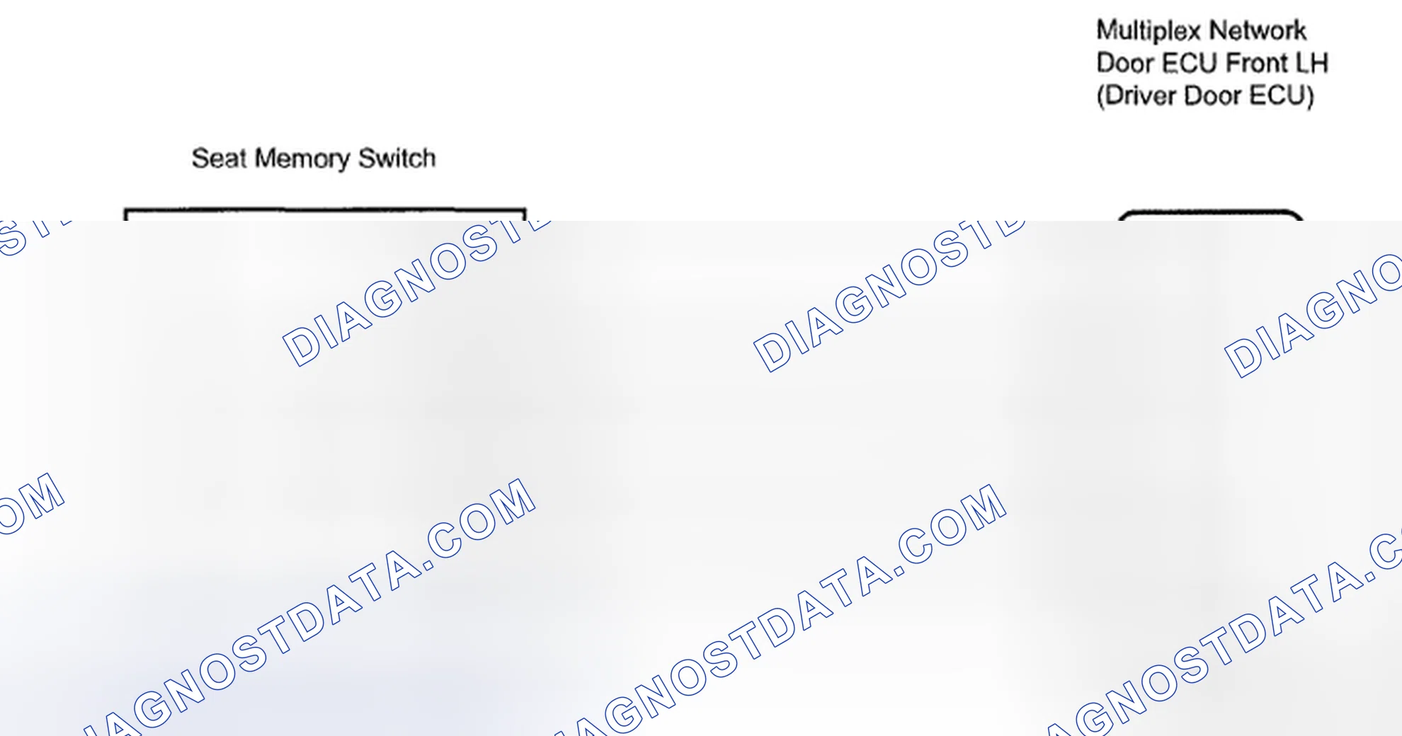 Fig. 32: Power Mirror - Wiring Diagram