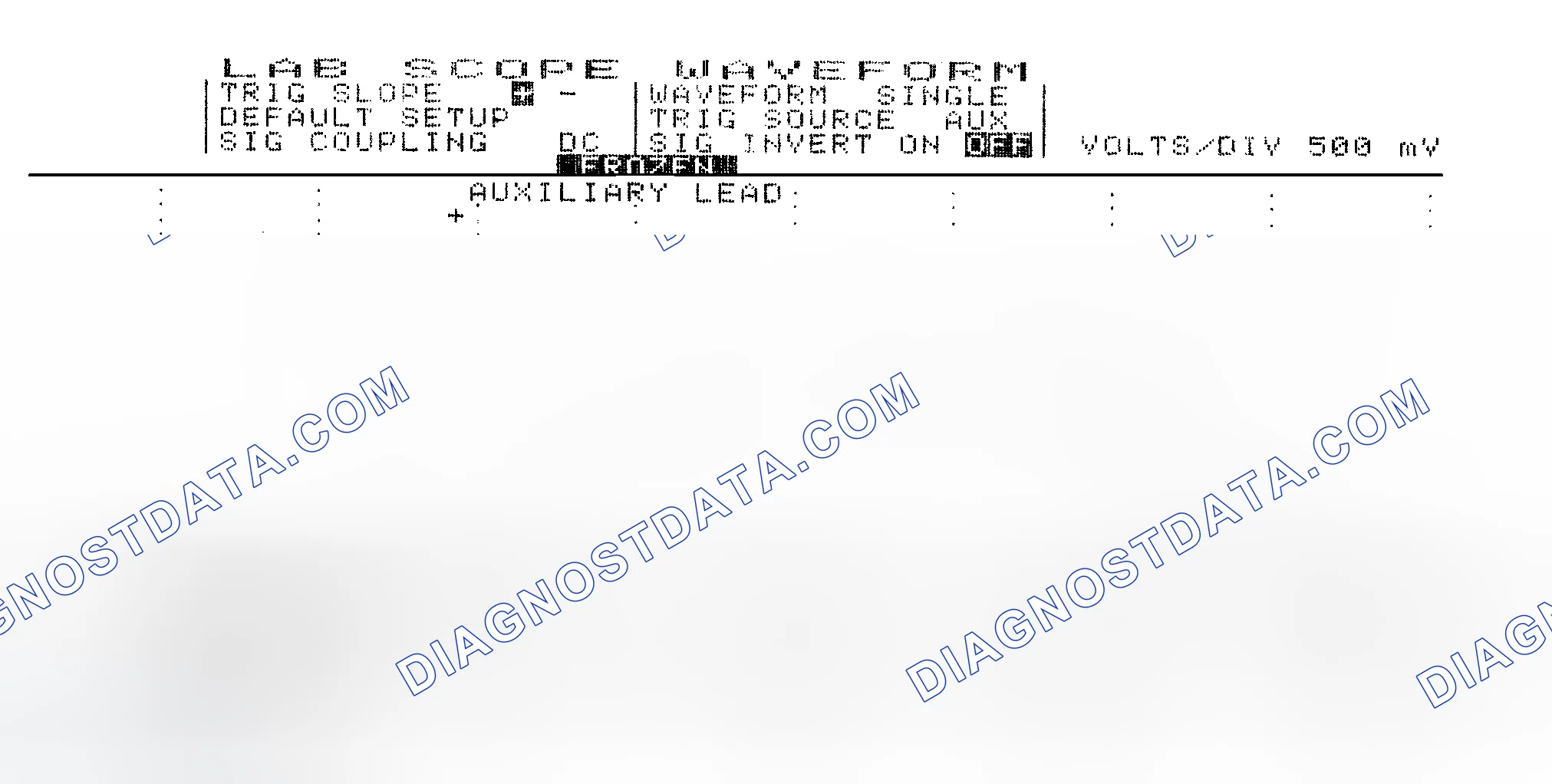 Scheme 14: Single Injector w/Excessive Current Flow - Current Pattern