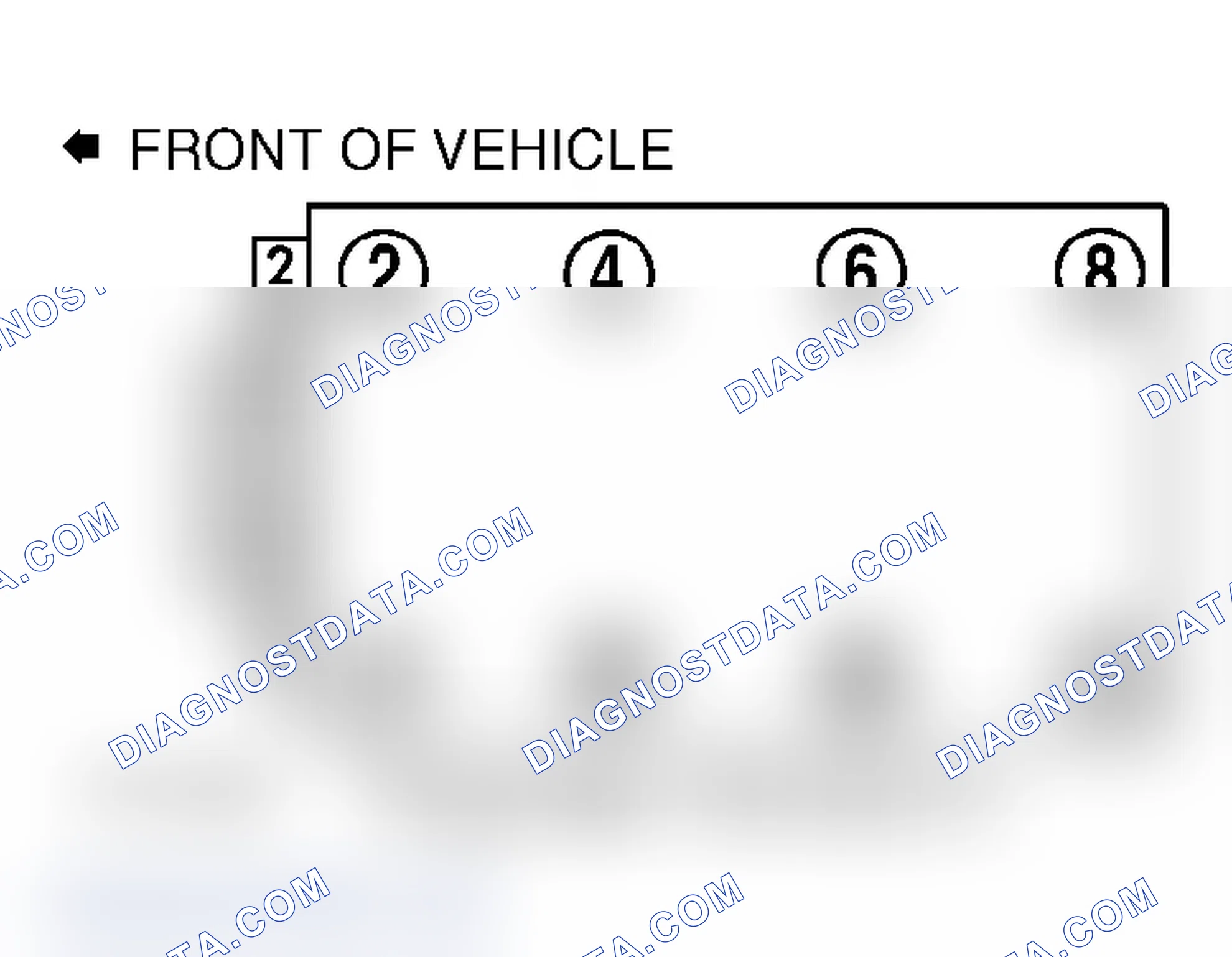 Scheme 1: Firing Order (4.3L & 5.7L)