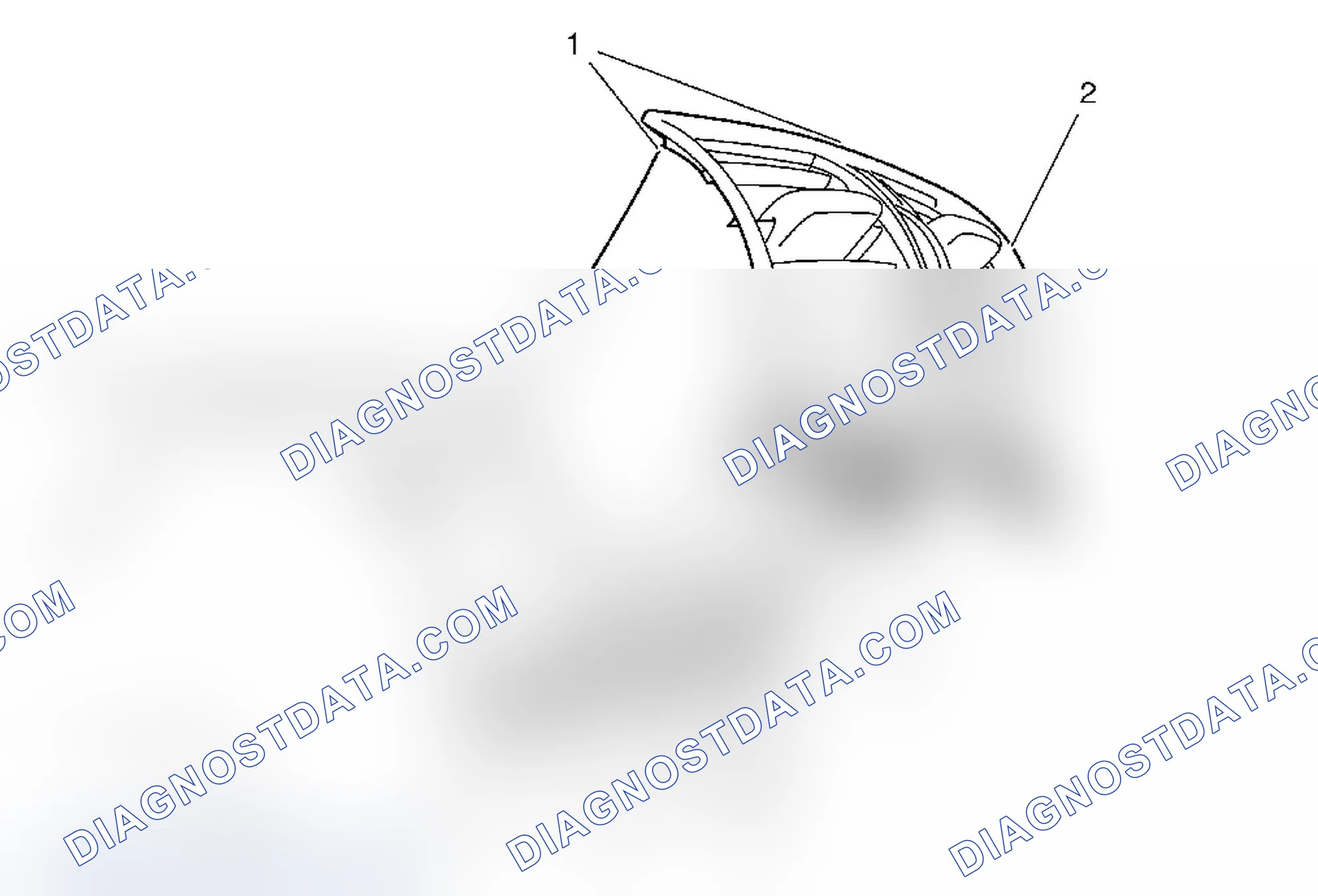 Scheme 33: Front Floor Console Rear Air Outlet Deflector Housing Replacement