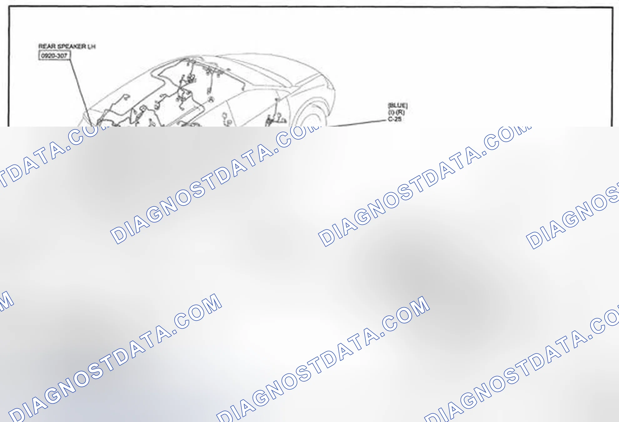 Scheme 305: Audio System (Bose® Type Audio) Wiring Diagram - 0920-3e (2 Of 2)