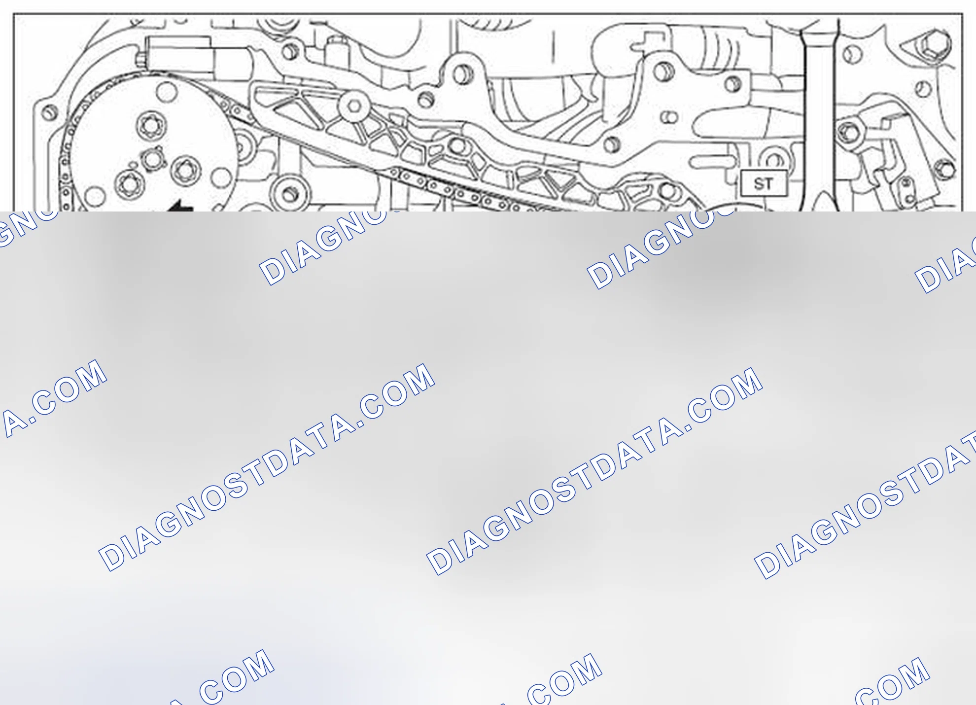Scheme 190: TIMING CHAIN RH