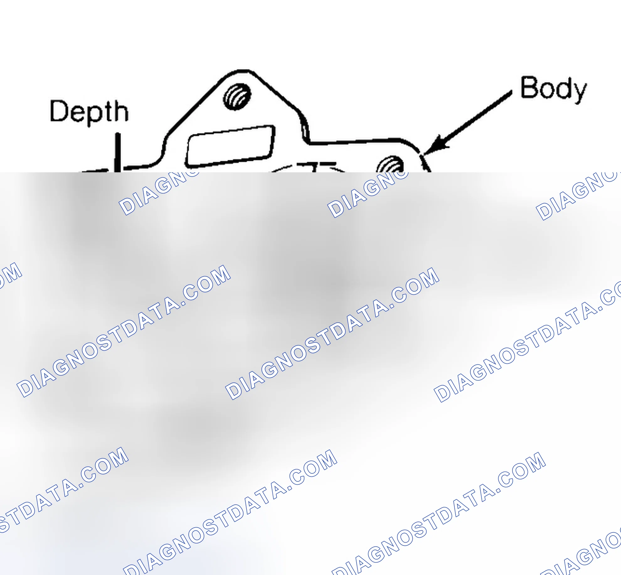 Scheme 35: Measuring Oil Pump Gear Cavity