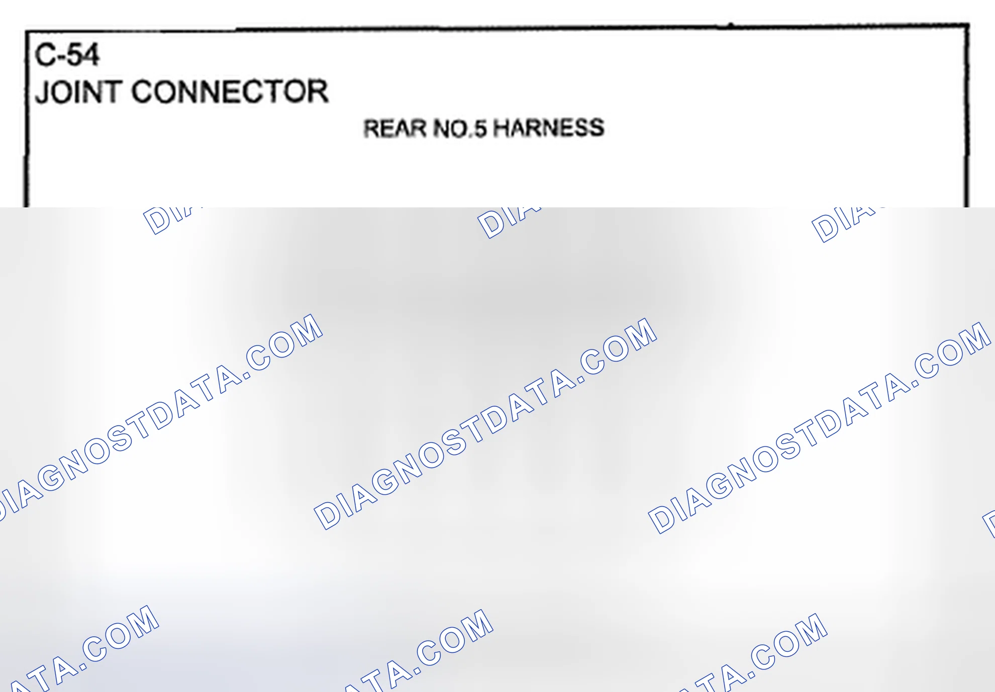 Scheme 80: Identifying Joint Connector Terminals (C-54)