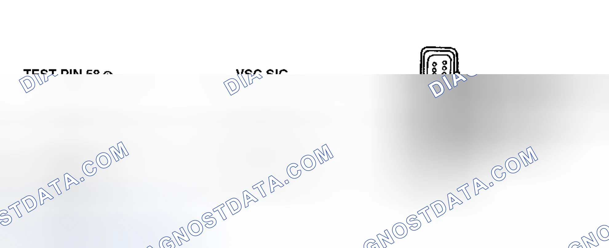 Scheme 12: ABS Module VSC Connector Terminals