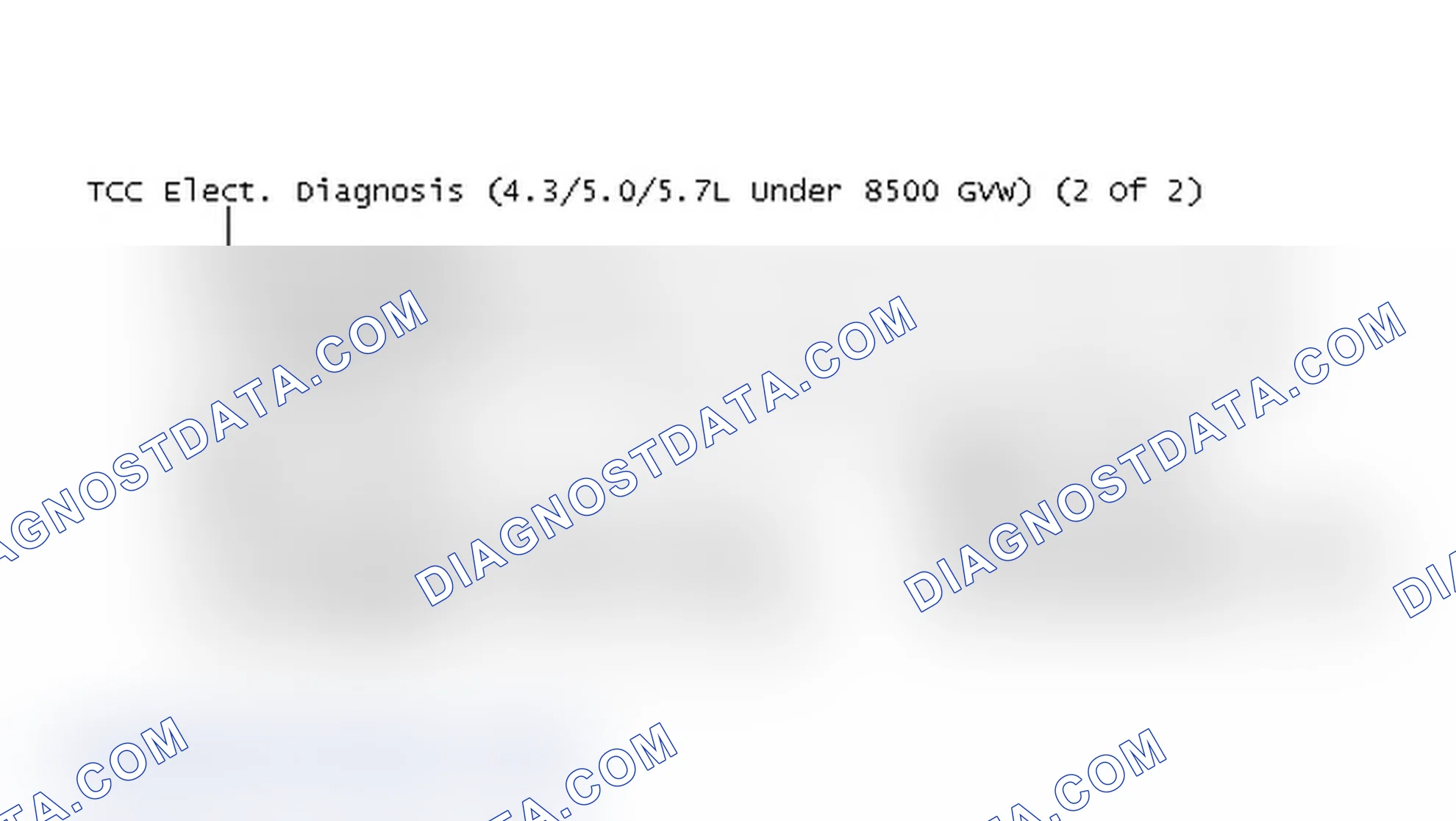 Scheme 153: TCC Elect. Diagnosis (4.3/5.0/5.7L Under 8500 GVW) (2 Of 2)