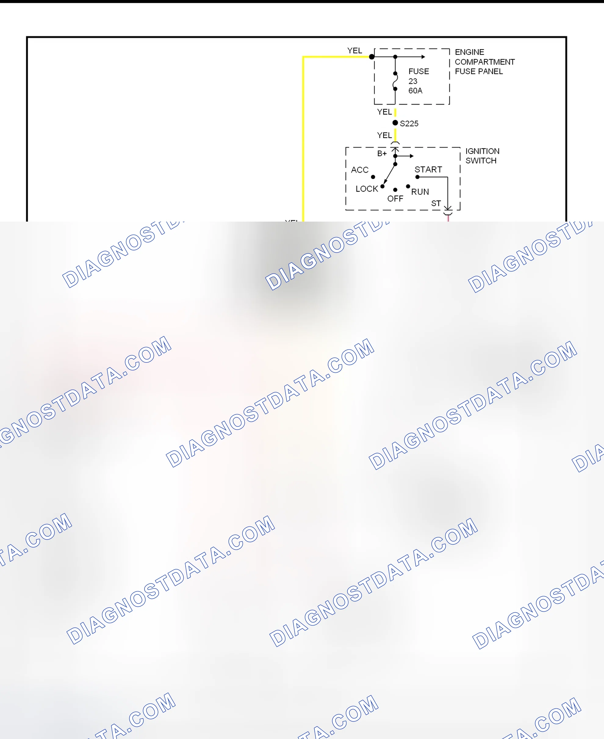 Scheme 1: Starter System Wiring Diagram