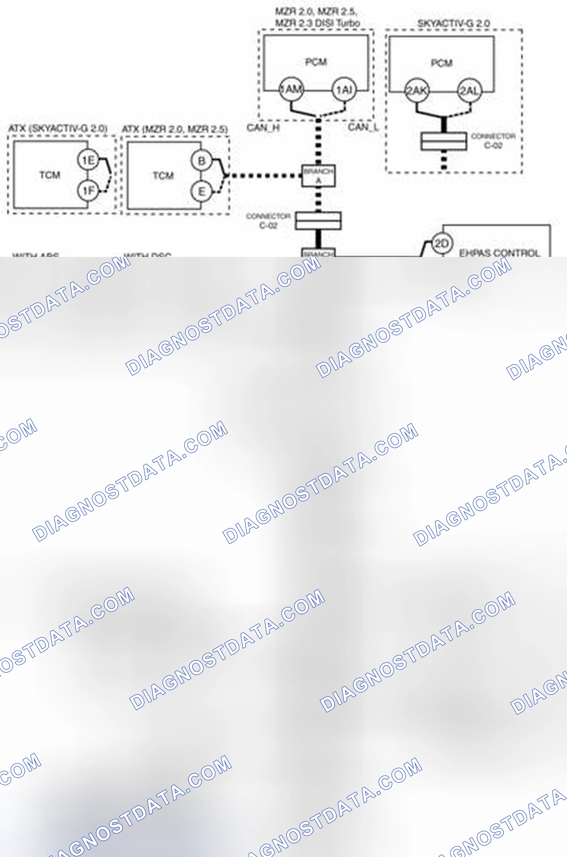 Scheme 78: BCM And Connector C-17 (Open Circuit) System Wiring Diagram