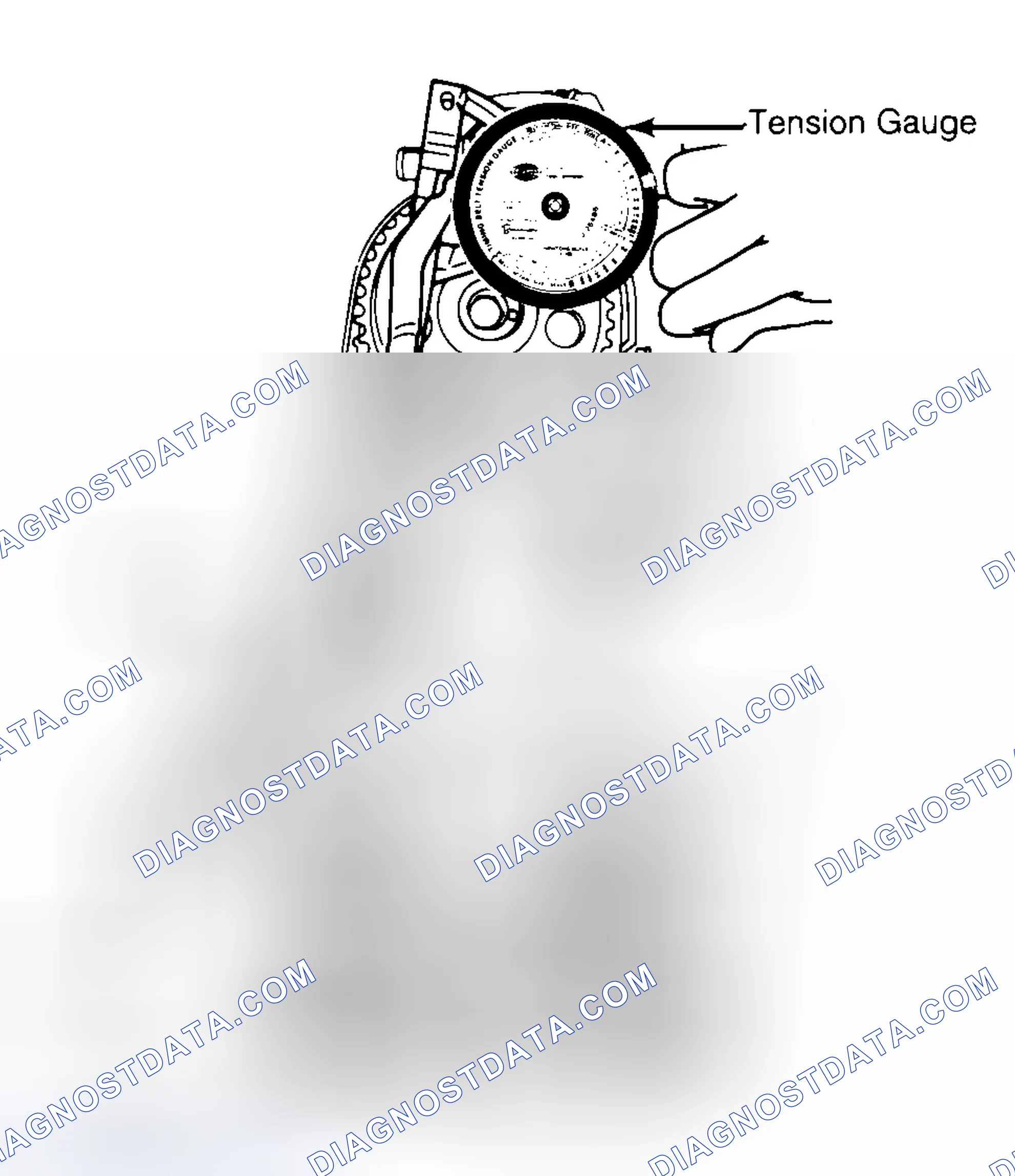 Scheme 3: Adjusting Typical Timing Belt Tension