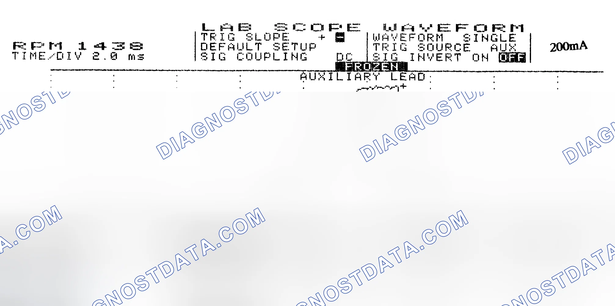 Scheme 15: Single Injector w/Normal Current Flow - Current Pattern