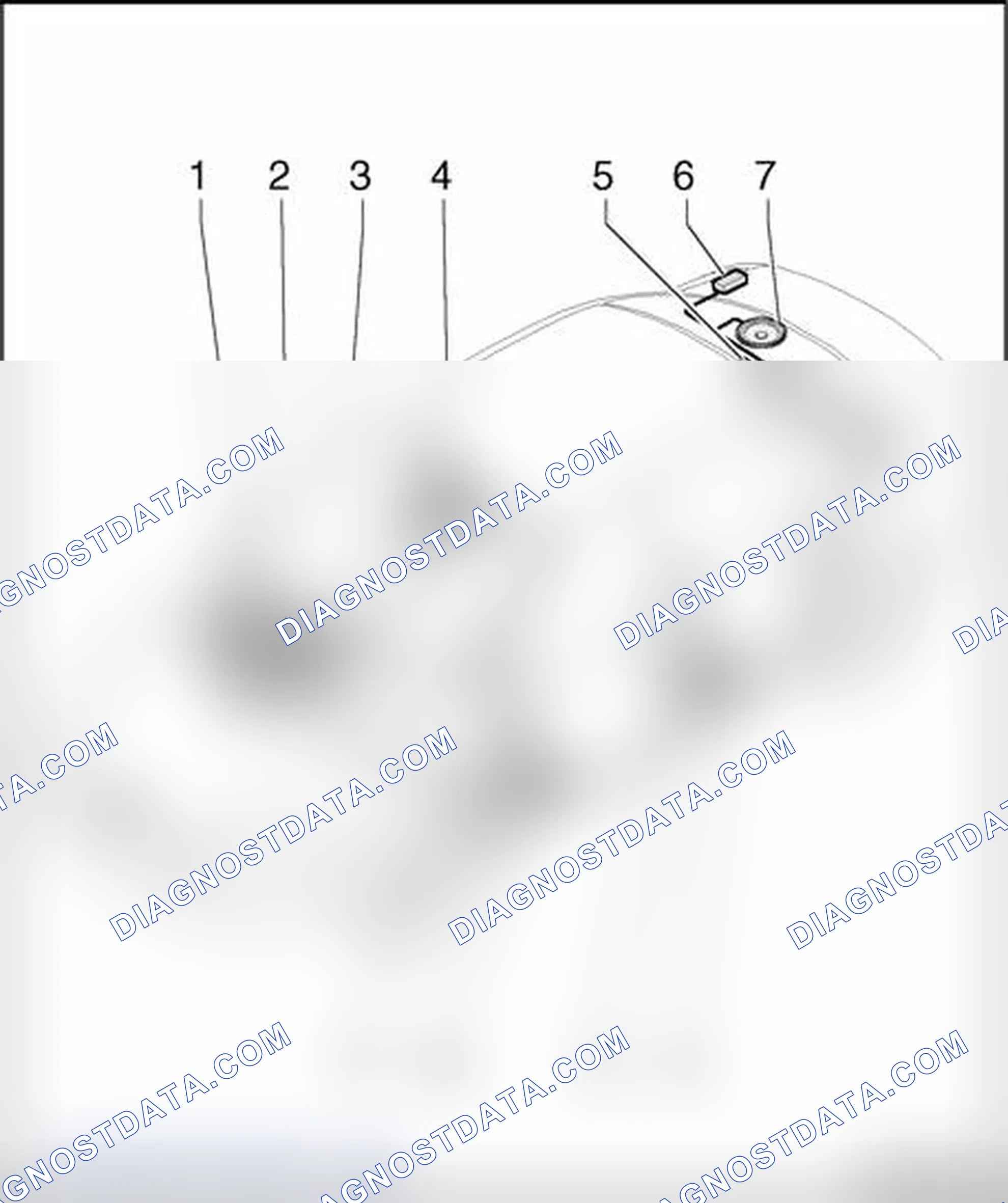 Scheme 26: Total overview - Sedan component locations