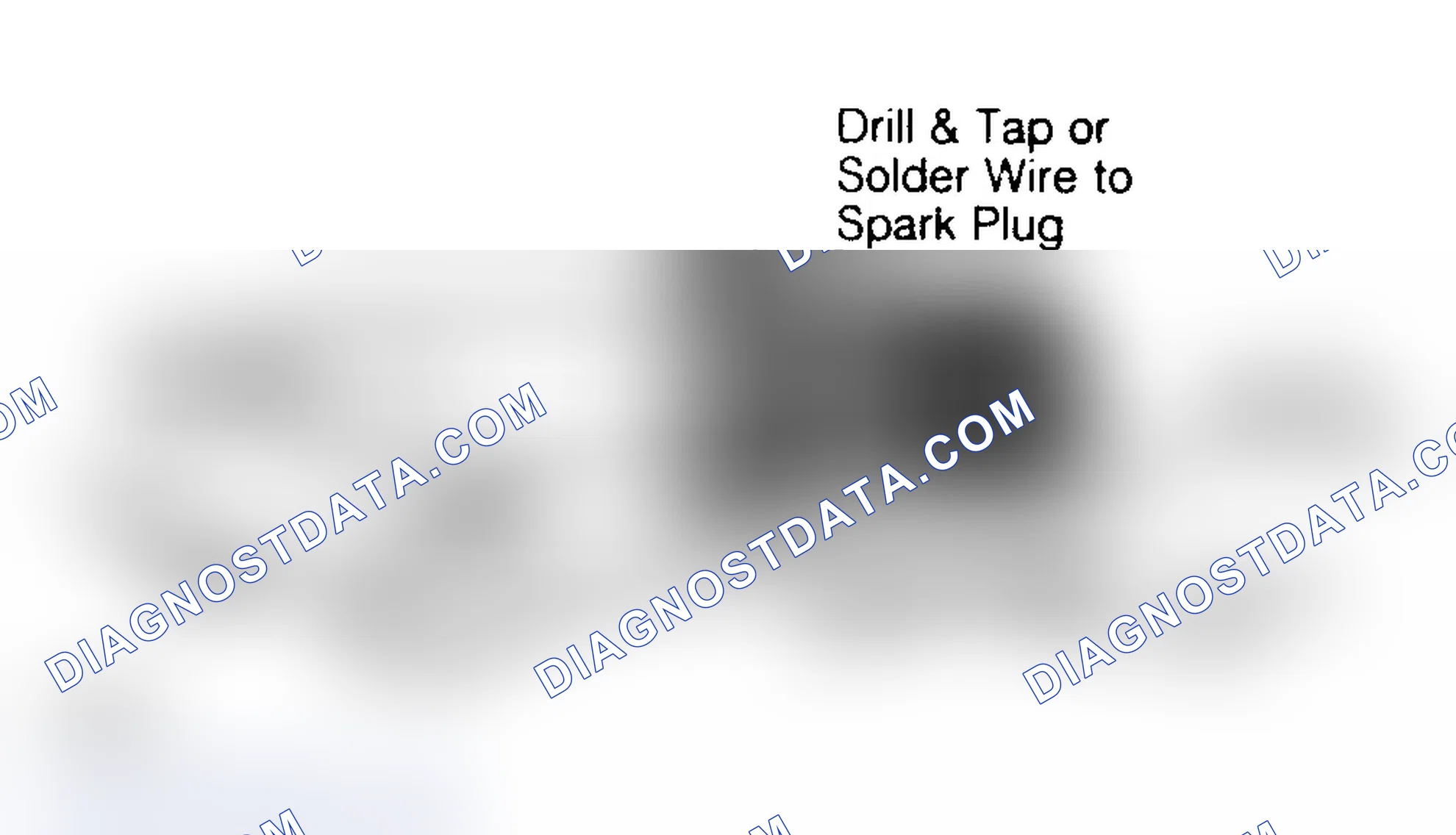 Scheme 3: Modifying Spark Plug for Testing A commercial spark tester may also be used.