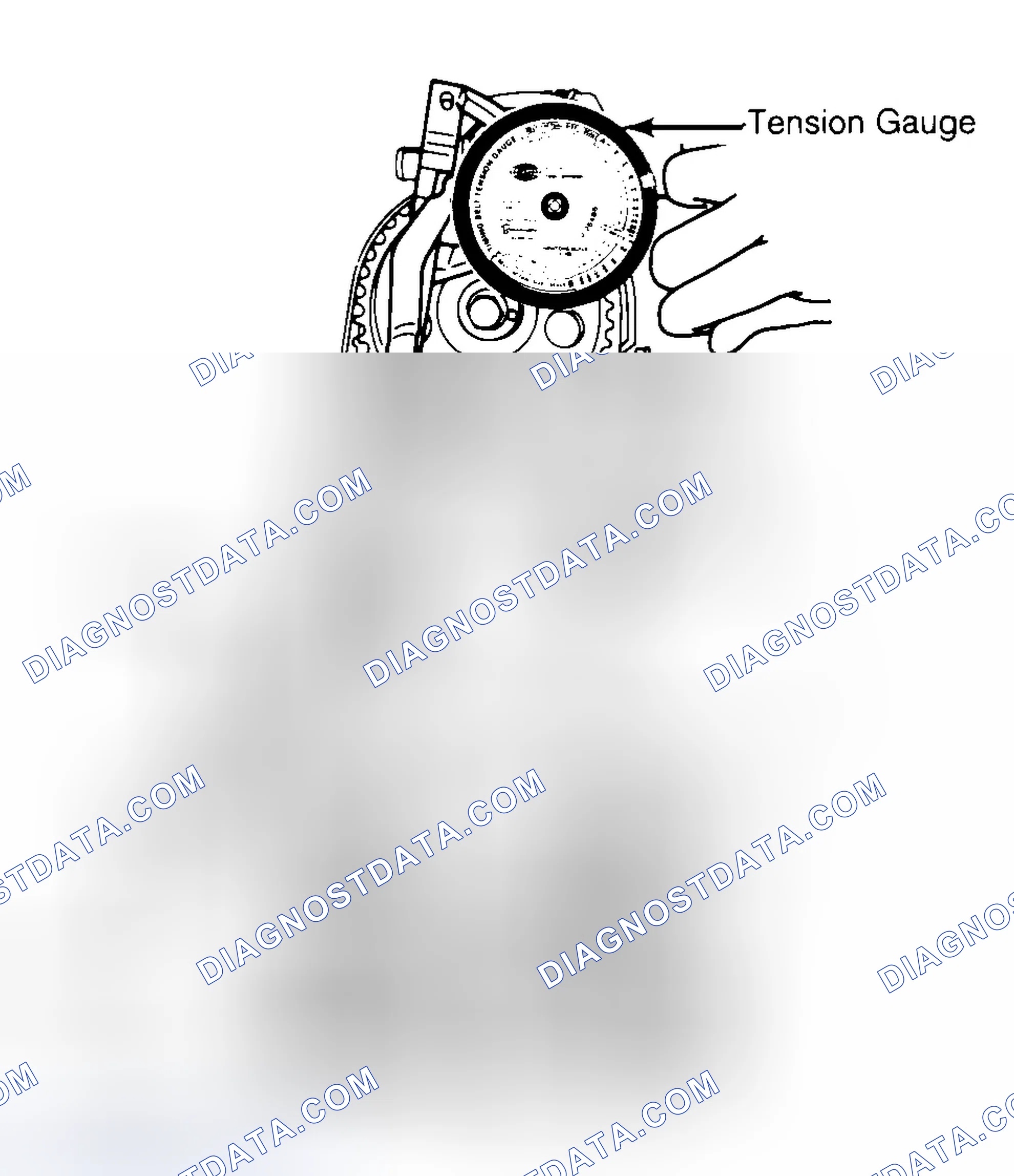 Scheme 3: Adjusting Typical Timing Belt Tension