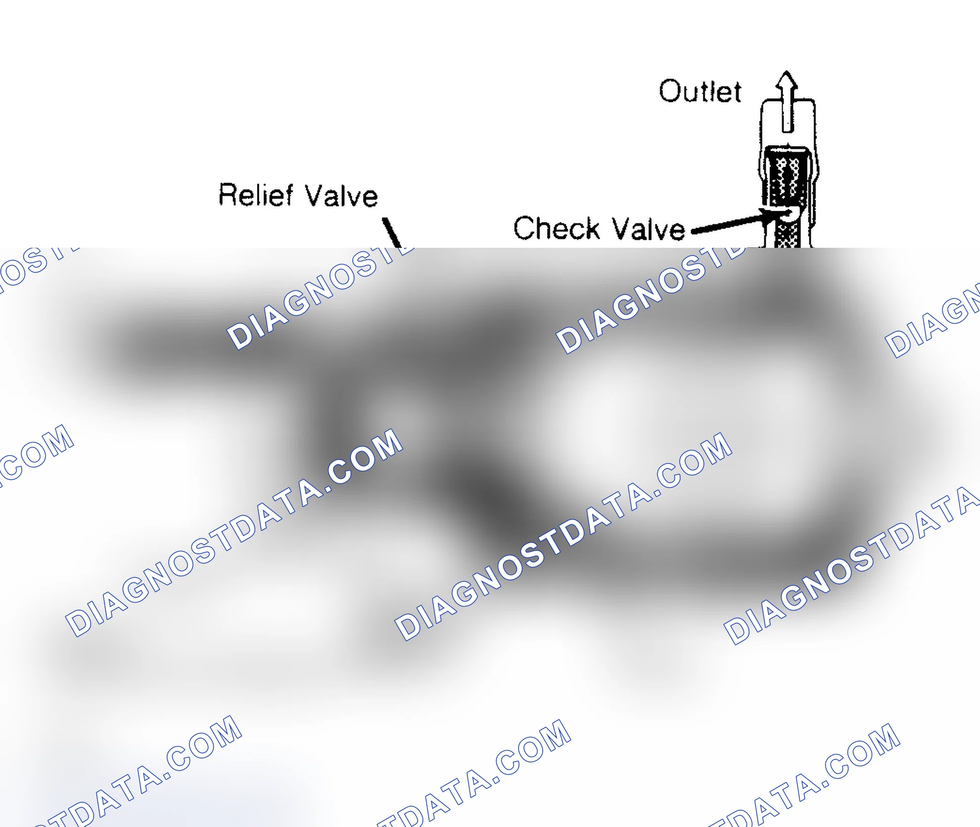 Scheme 60: Sectional View of Mitsubishi Electric Fuel Pump