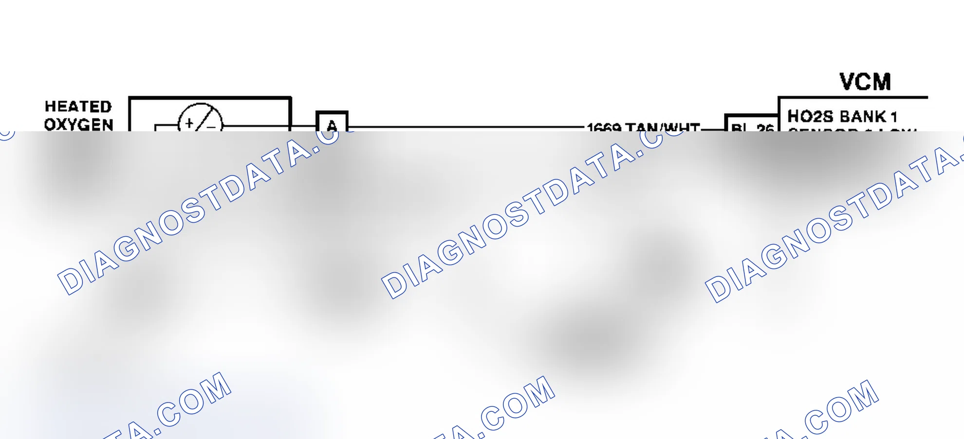 Scheme 657: DTC P0137 Schematic - 5.7L & 7.4L