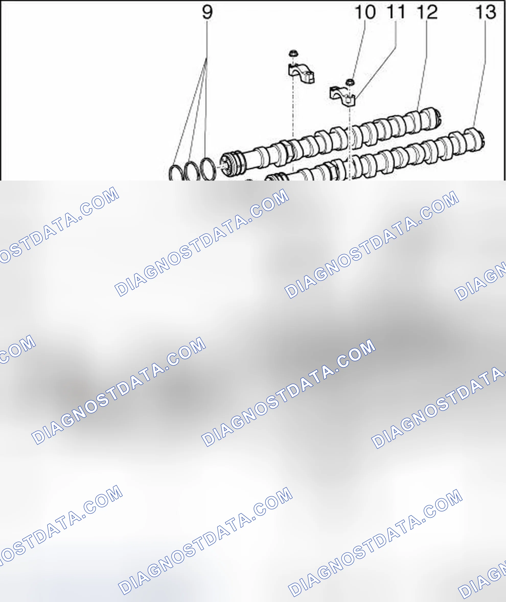 Scheme 11: VALVETRAIN COMPONENT OVERVIEW