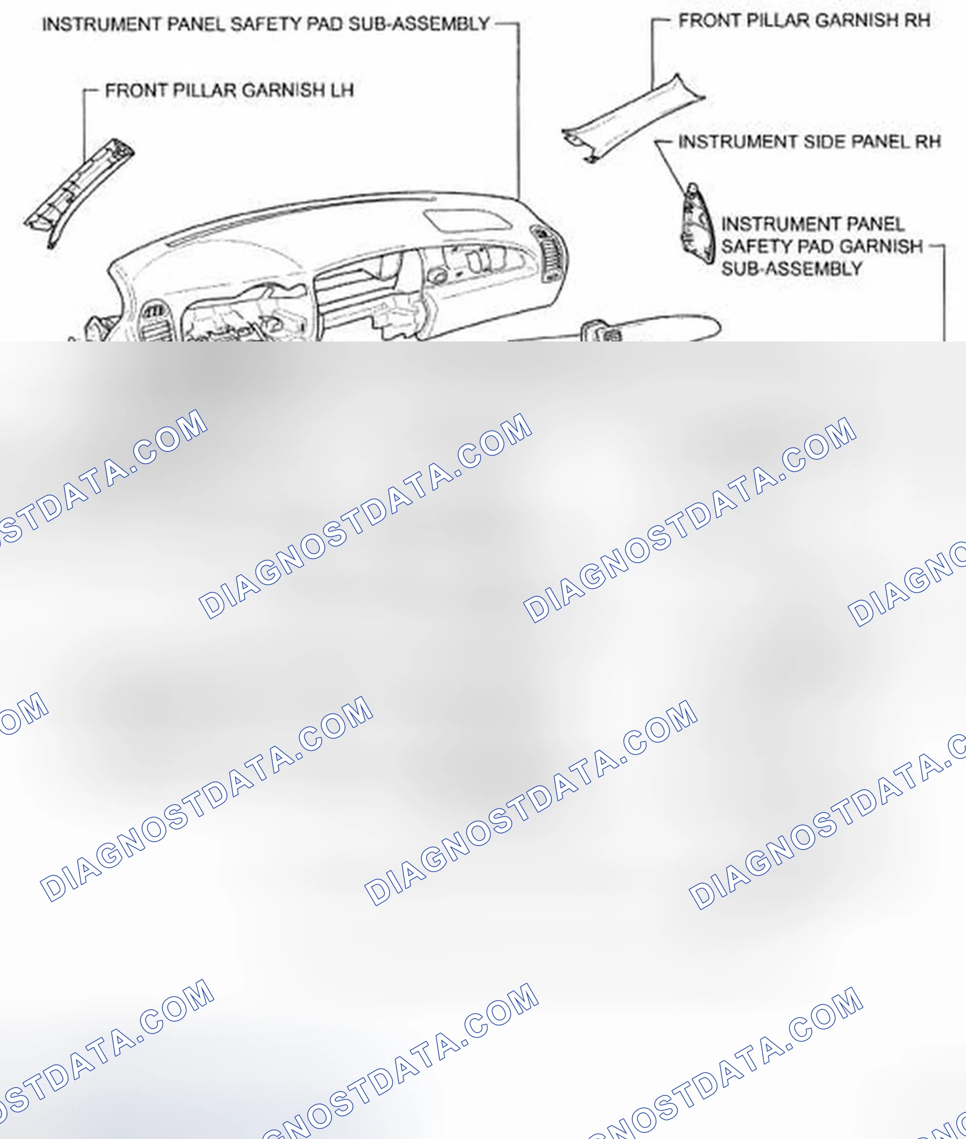 Scheme 70: Identifying Radio Antenna Cord Components With Torque Specifications (1 Of 8)