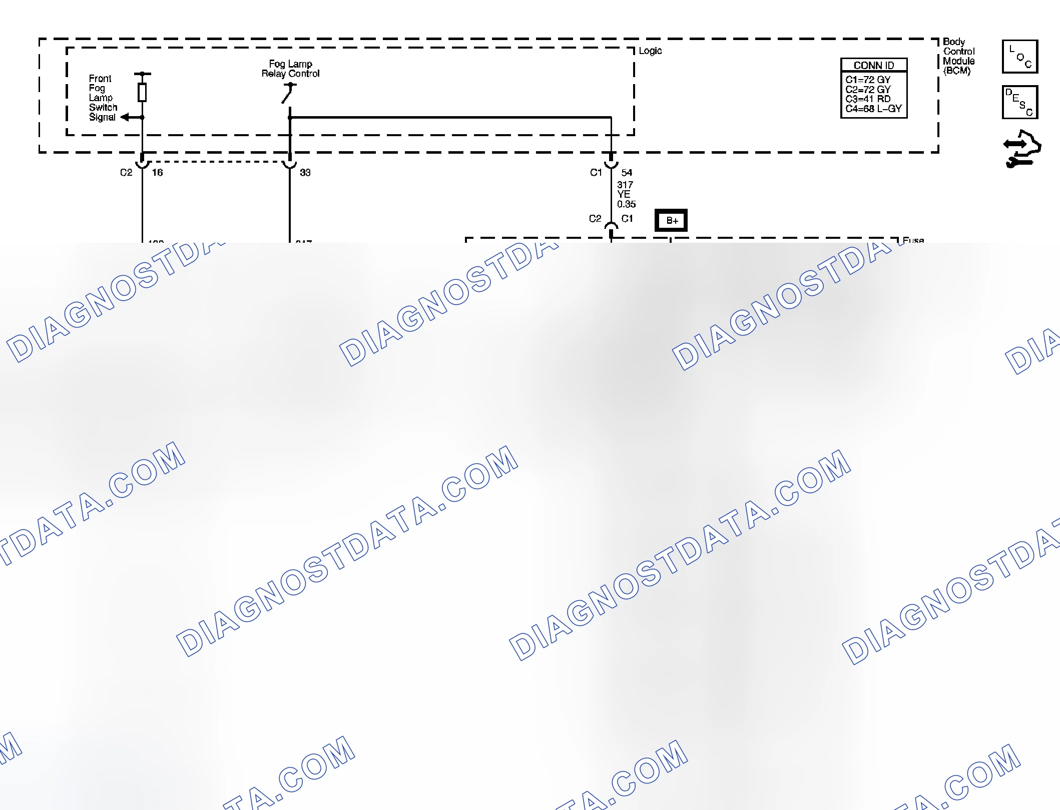 Scheme 2: Fog Lights Schematics