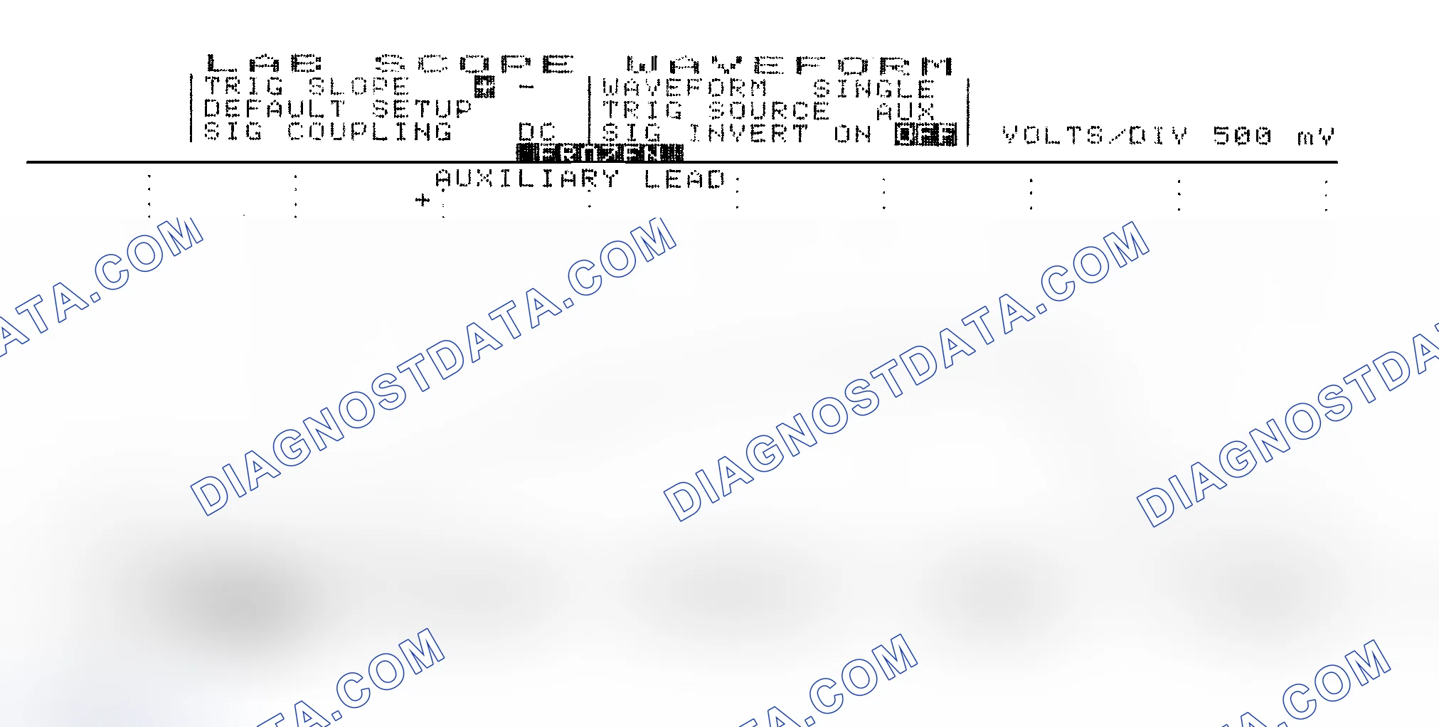 Scheme 14: Single Injector w/Excessive Current Flow - Current Pattern